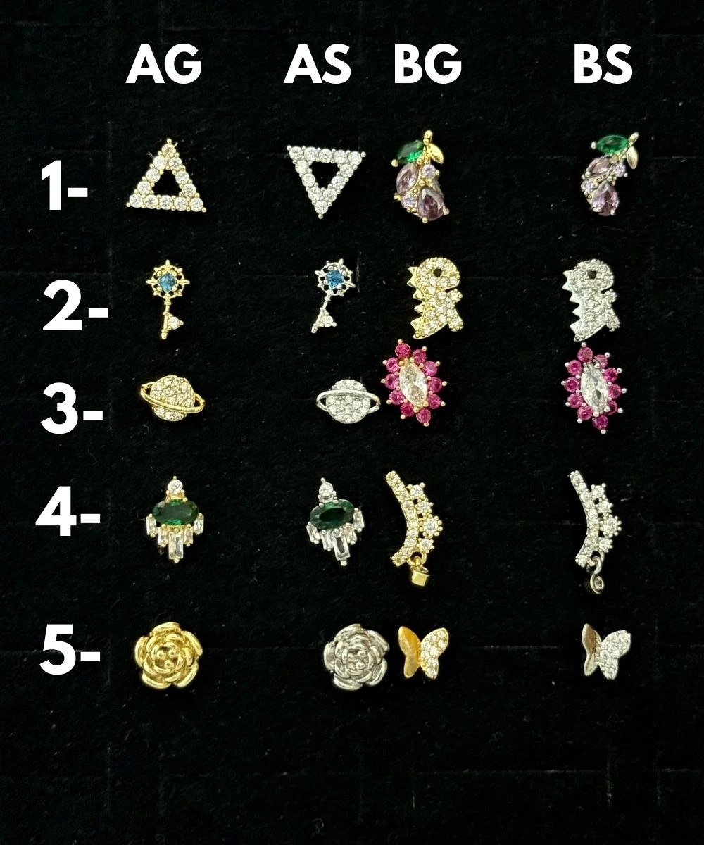 Çelik Bacielle Tragus Piercing