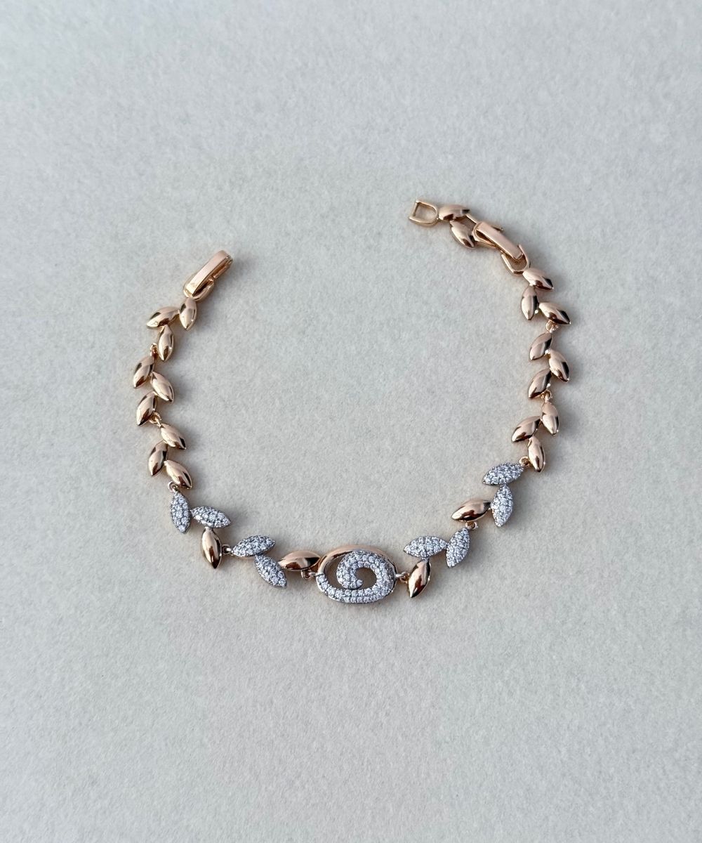 Xuping  Siyah Taşlı Muradiye Bileklik