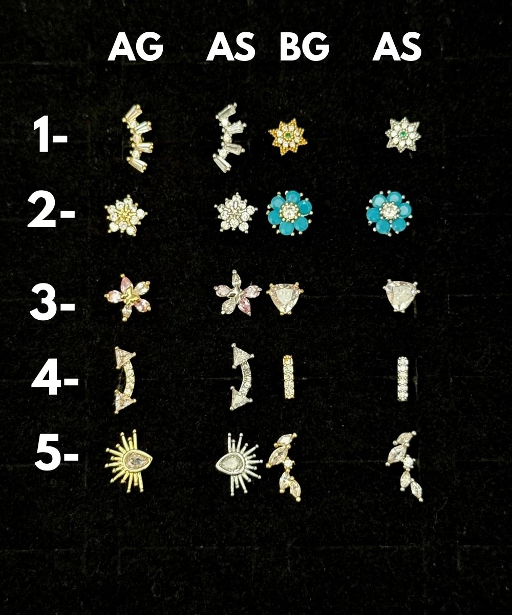 Çelik Dacevra Tragus Piercing