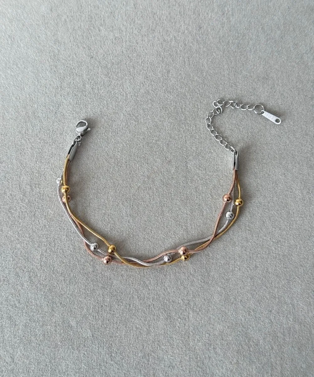 Çelik Dorika 3'Lü Multi Bileklik