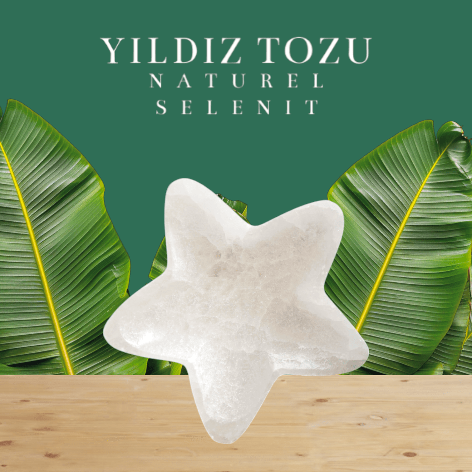 Yıldız Şekilli Selenit: "Yıldız Tozu"