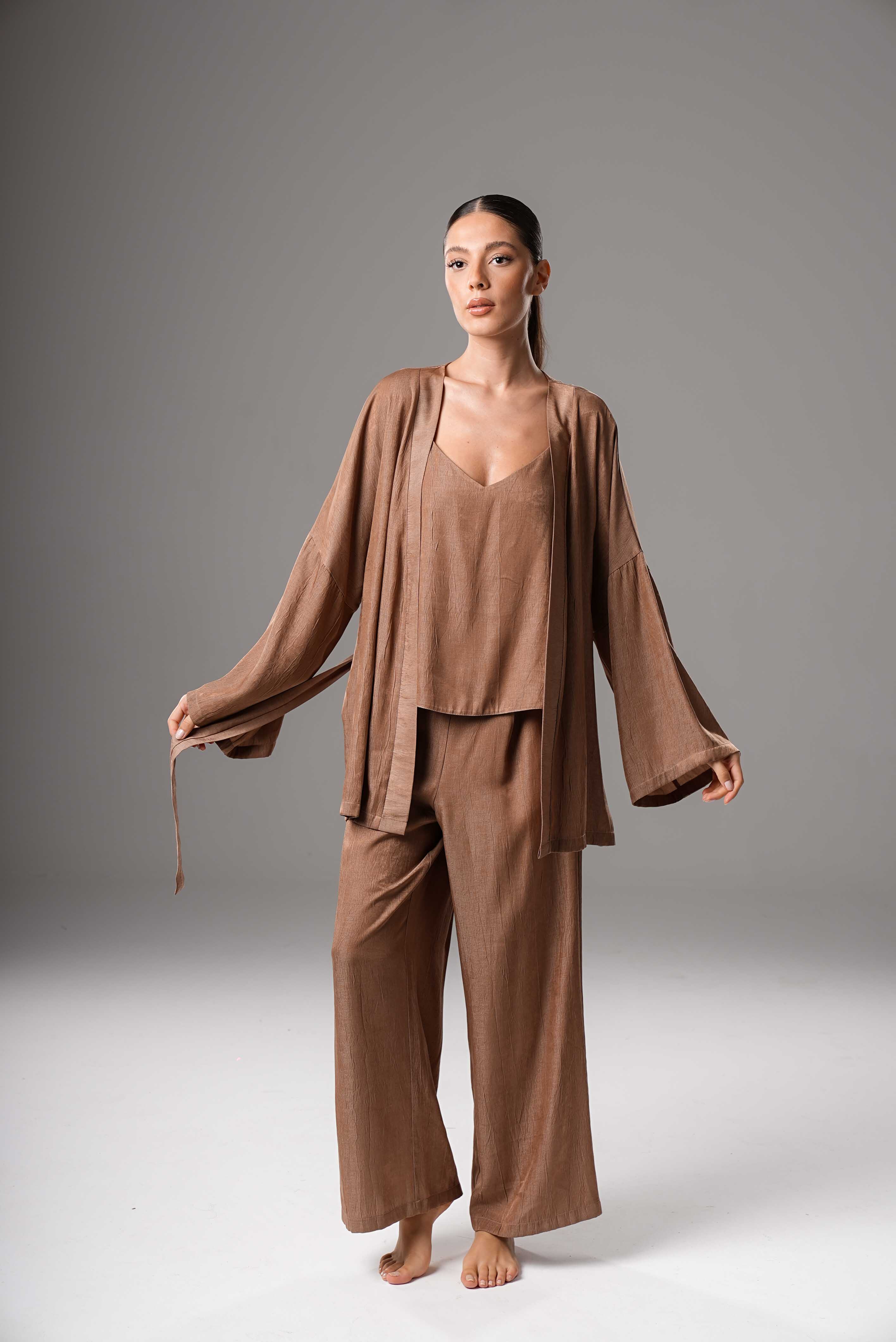 Evra Alt Üst Sabahlık Takım