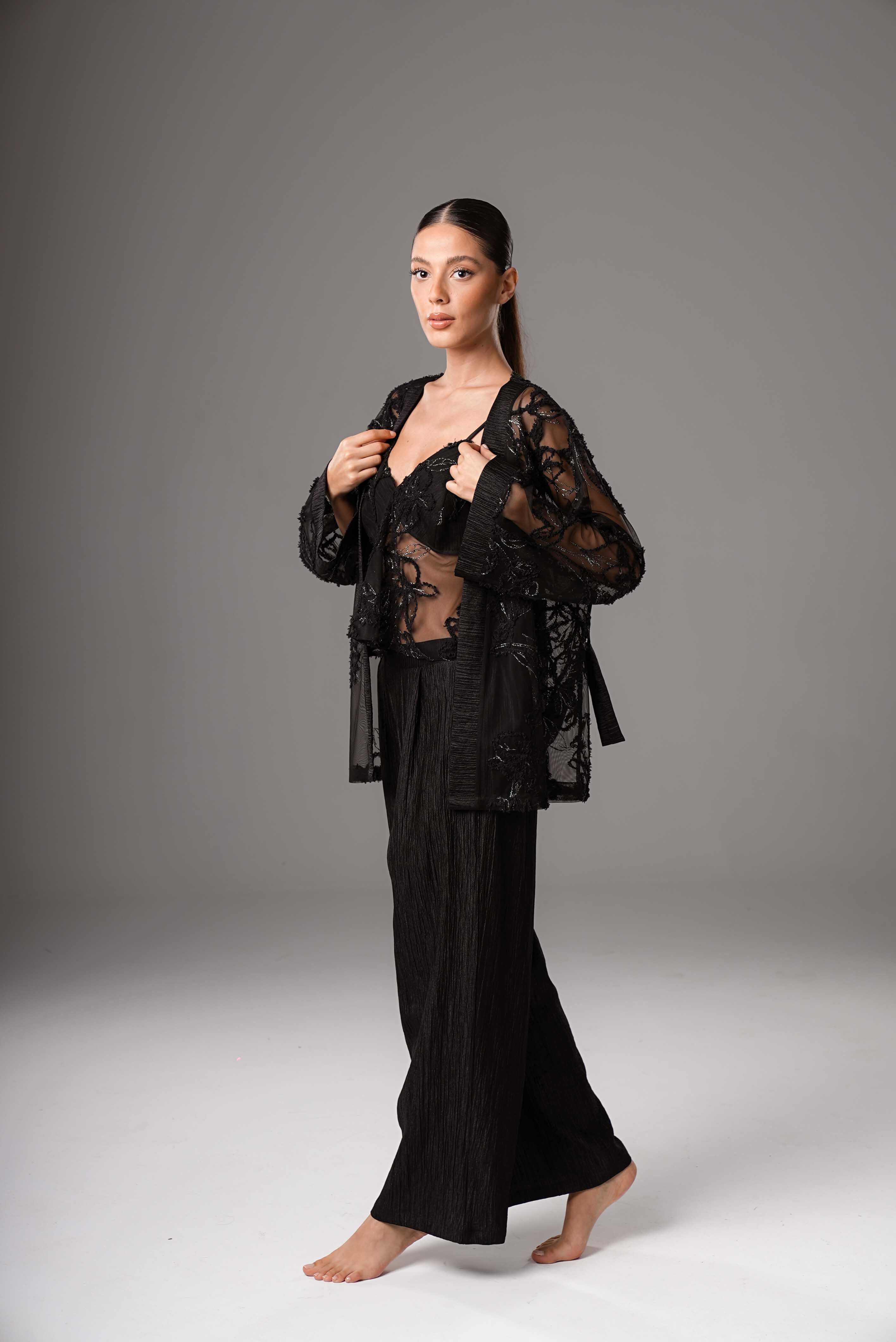 Bonne Nuit Alt Üst Sabahlık Takım