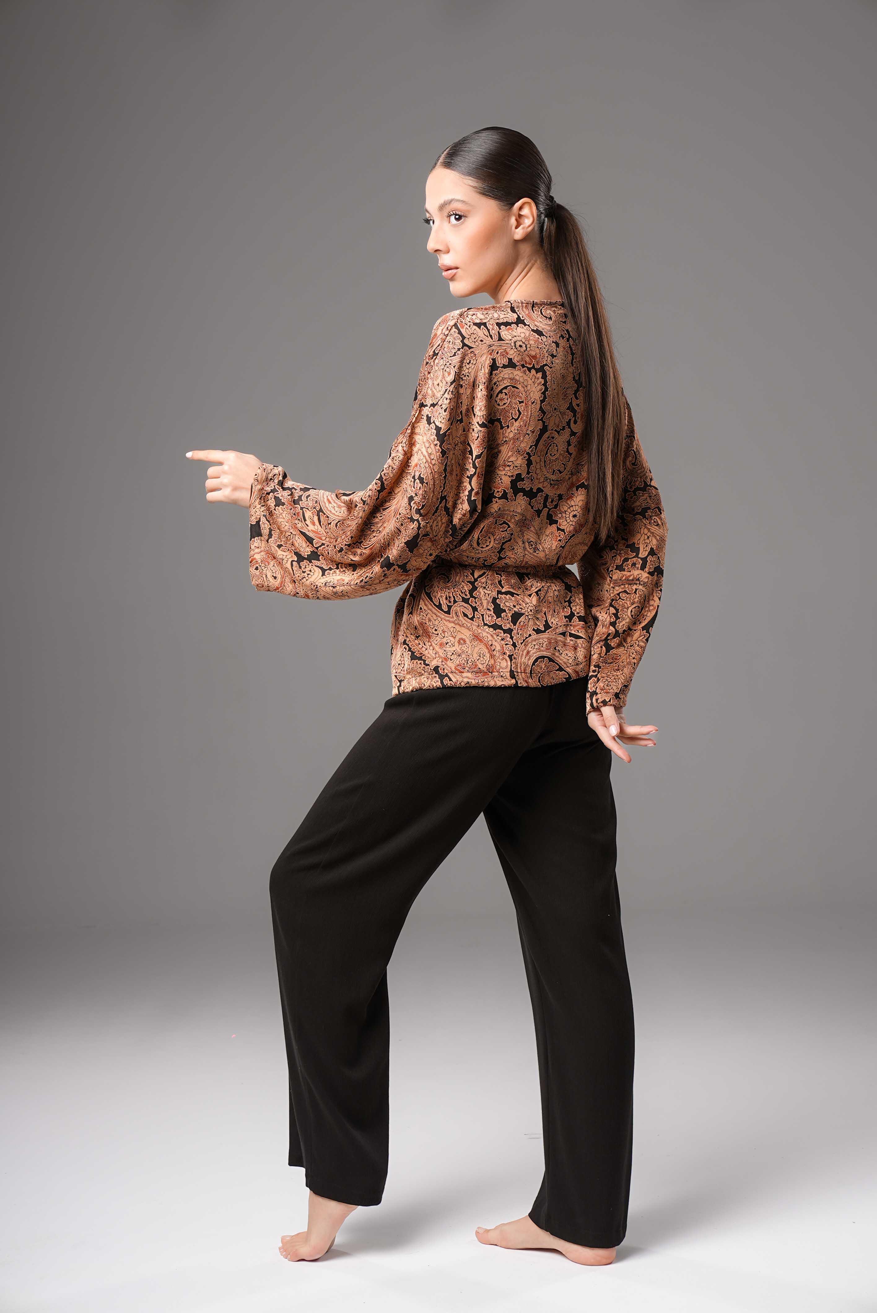 Eden Alt Üst Sabahlık Vegan Takım 1620