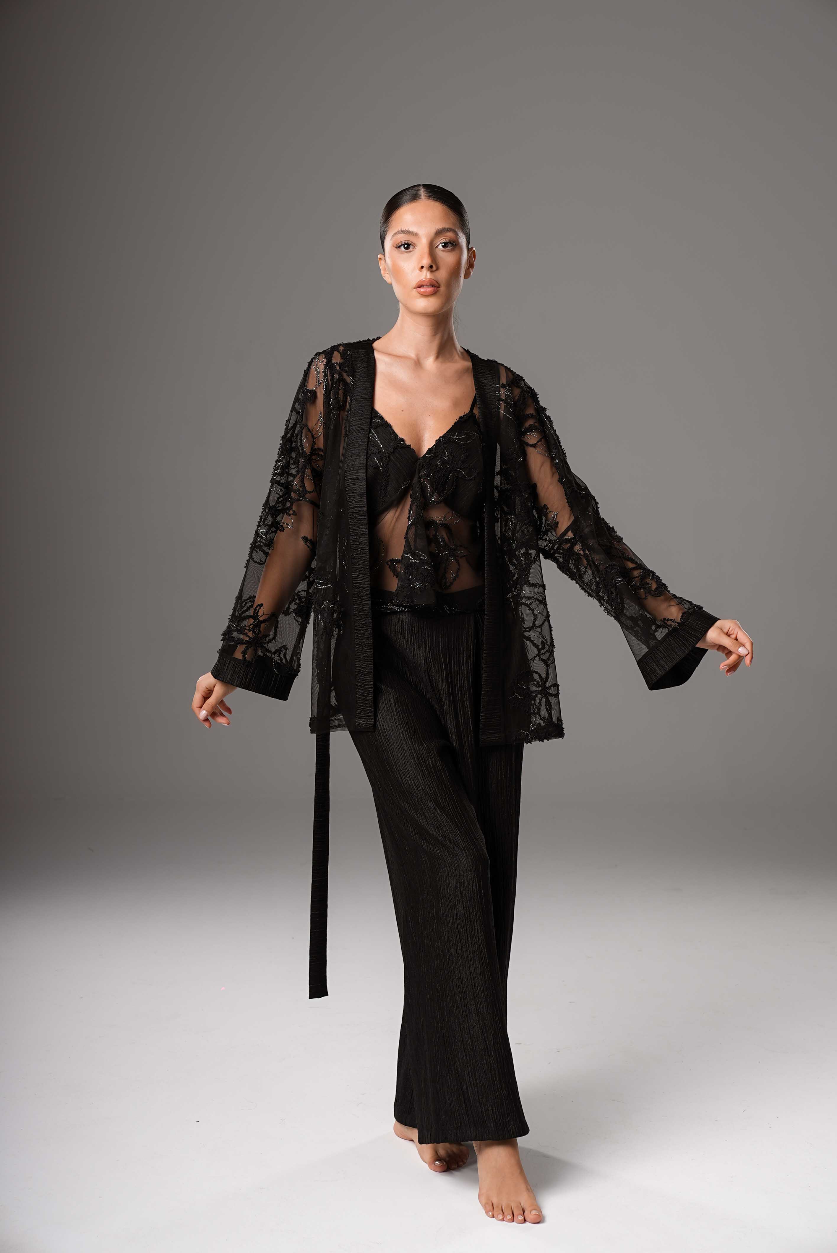 Bonne Nuit Alt Üst Sabahlık Takım