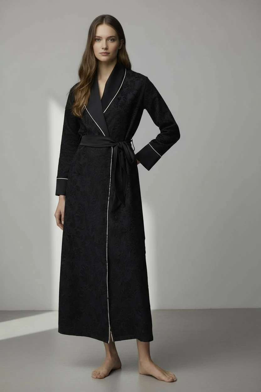 Reine de Nuit Gecelik Set - siyah