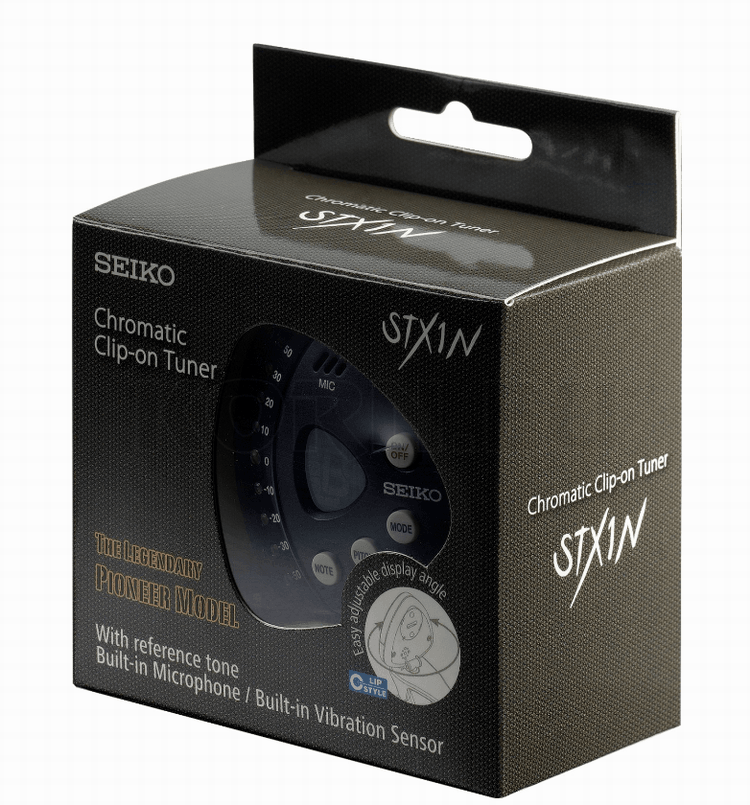 Seiko STX1N Clip-Style Chromatic Tuner - Akort Aleti
