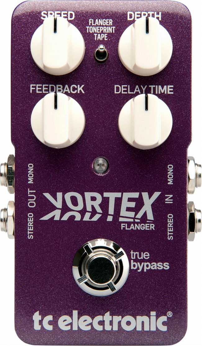 TC Electronic Vortex Flanger Pedalı