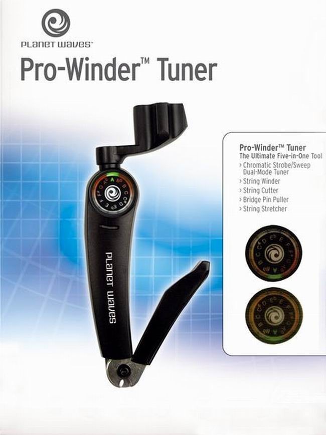 Planet Waves Pro-Winder Tuner PW-CT-03 Tel Sihirbazı & Akort Aleti