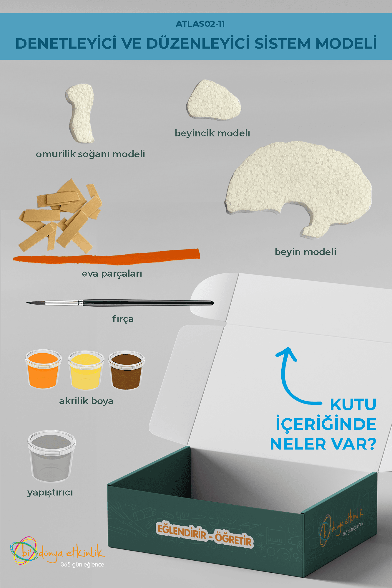 Denetleyici ve Düzenleyici Sistem Modeli Deney Seti | 02-11