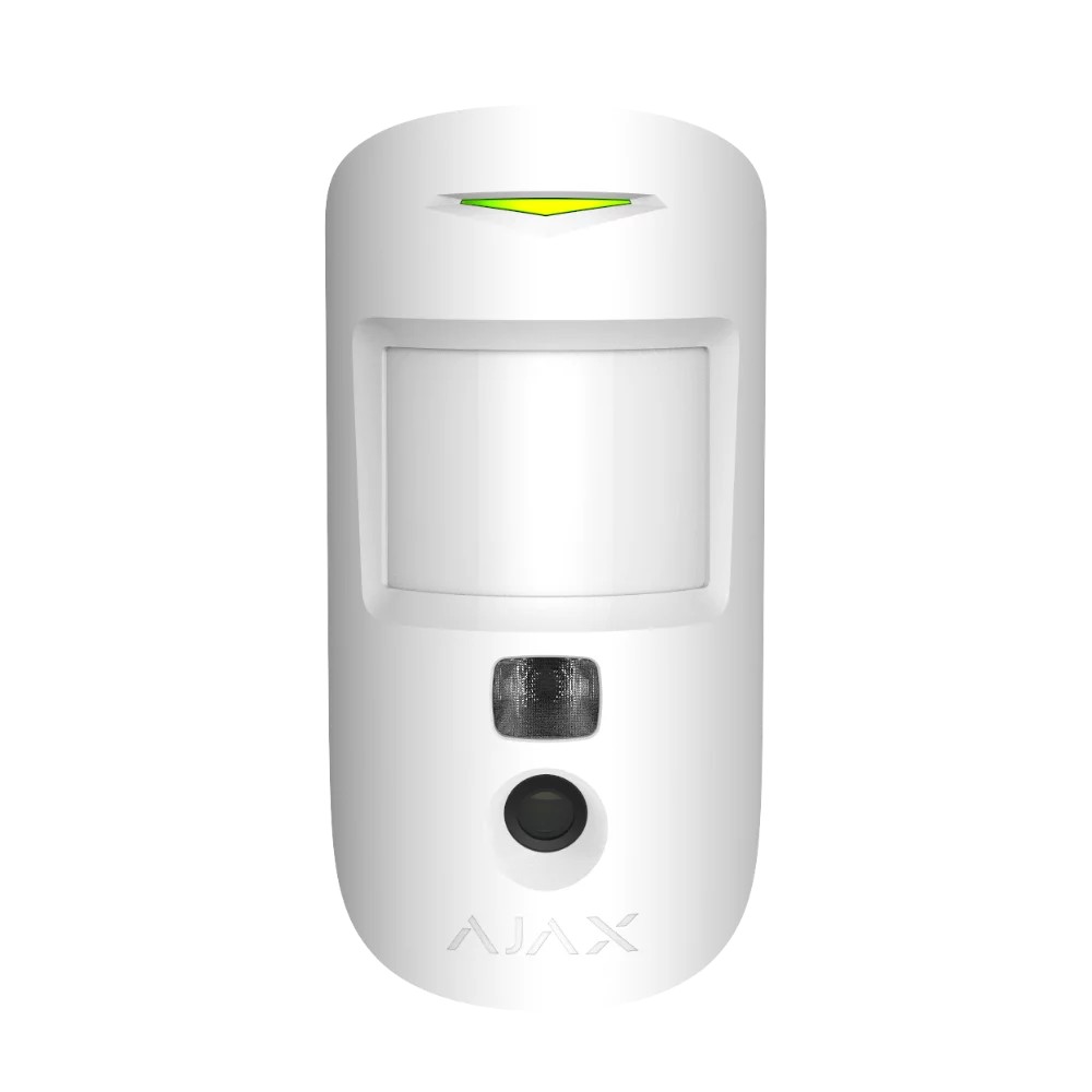 Ajax MotionCam-W Kablosuz Fotoğraf Doğrulamalı Hareket Dedektörü – Türkiye distribütör garantilidir.