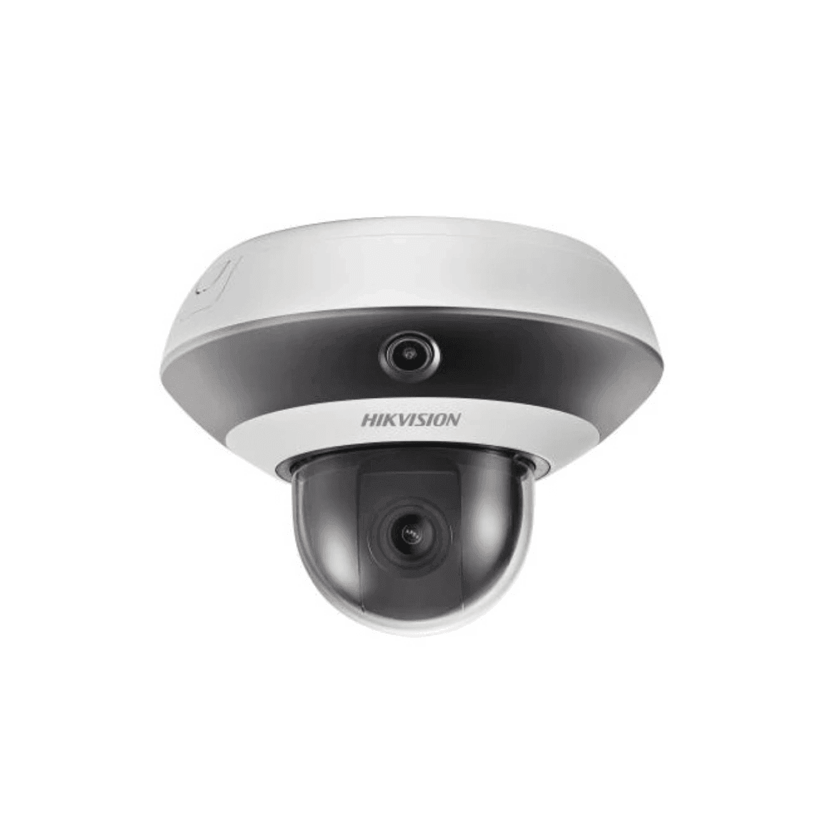Hikvision DS-2PT3122IZ-DE3 – 2×2MP PanoVu Çift Lensli Mini PTZ IP Kamera (Motorize & Sabit Lens) – Türkiye Distribütör Garantili