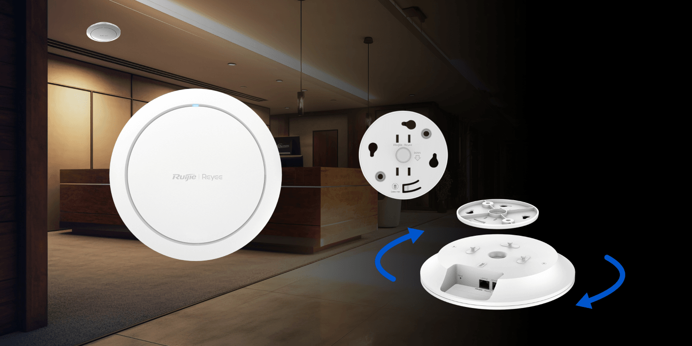 Ruijie RG-RAP2266 – Wi-Fi 6 AX3000 Tavan Tipi Access Point (Türkiye Distribütör Garantili)