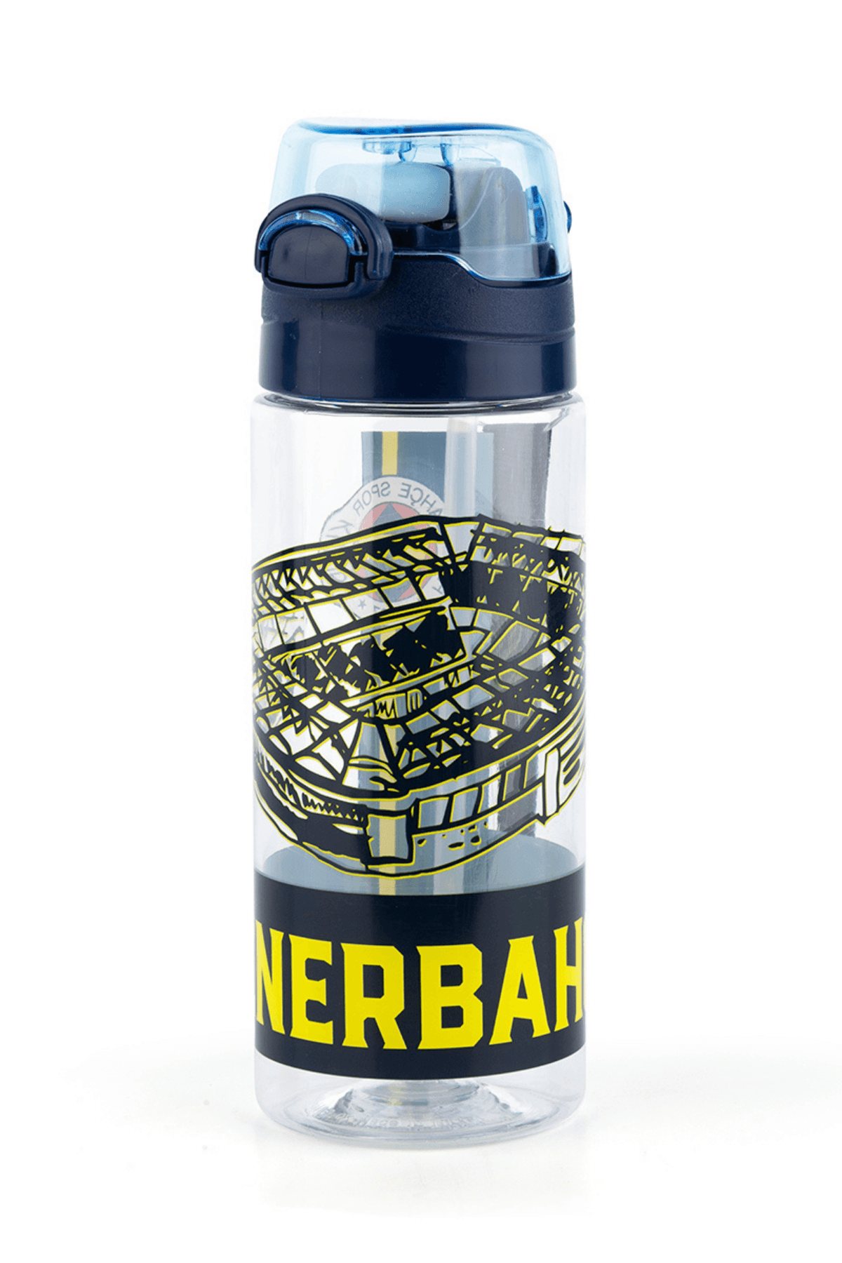 Lisanslı Fenerbahçe Pipetli 500 ml Çocuk Okul Matarası image