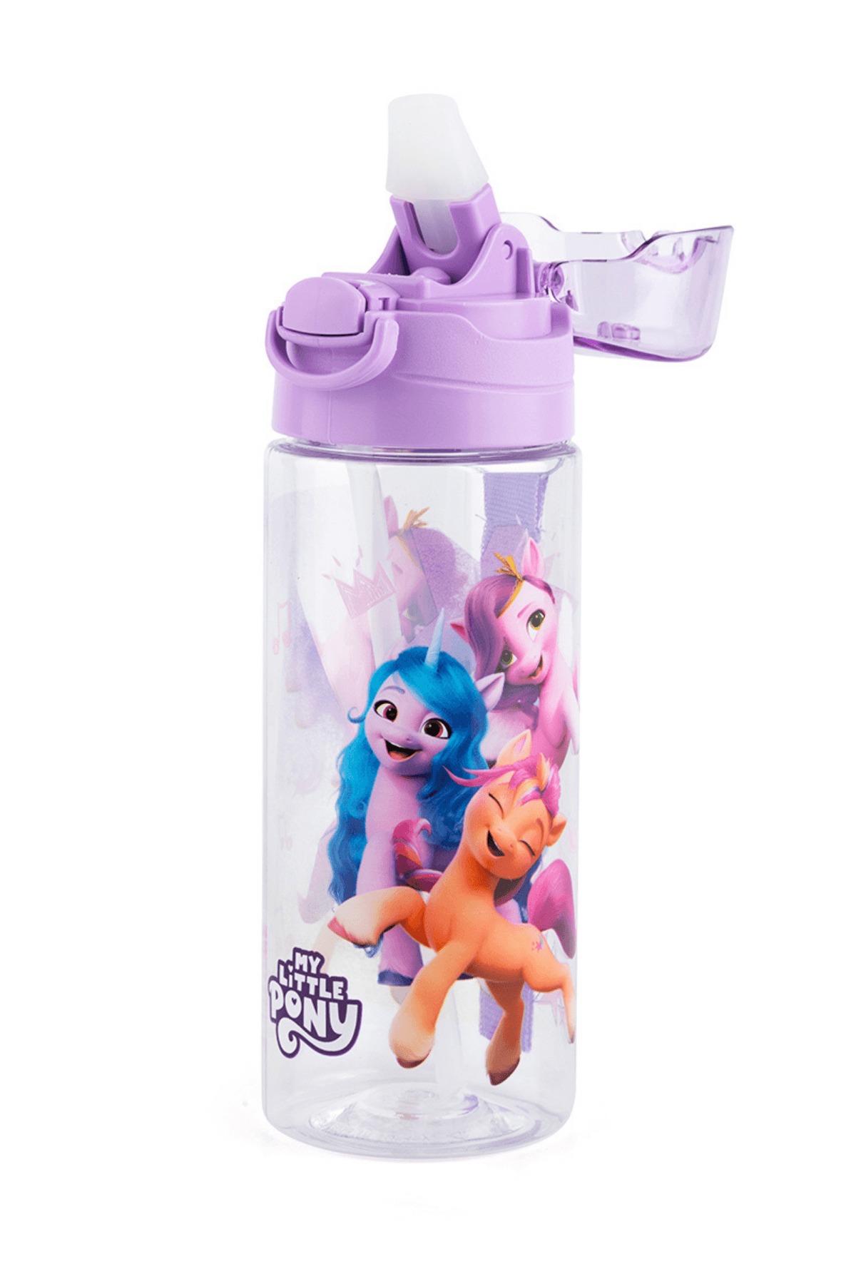 Lisanslı My Little Pony Pipetli 500 ml Çocuk Okul Matarası