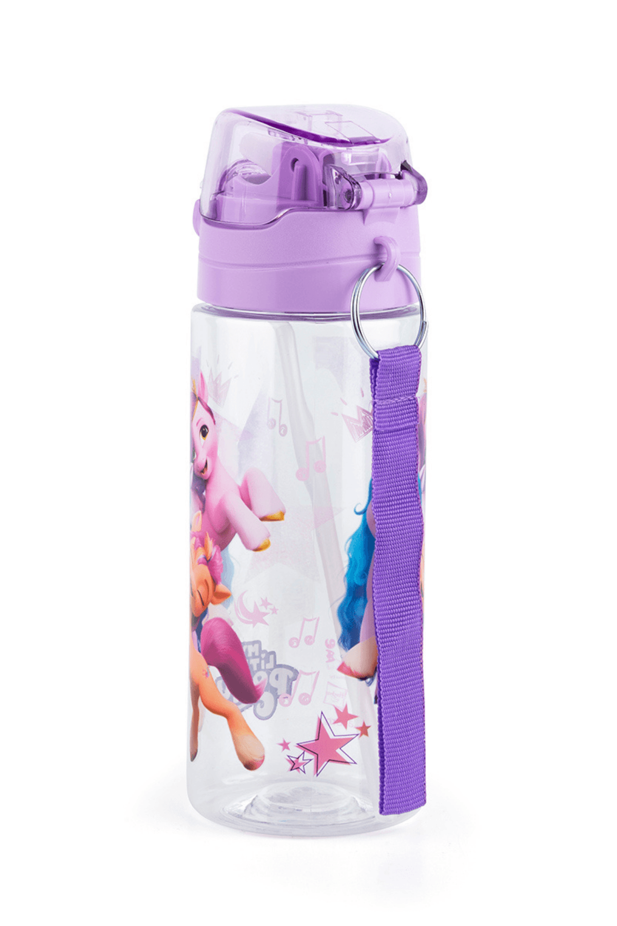 Lisanslı My Little Pony Pipetli 500 ml Çocuk Okul Matarası