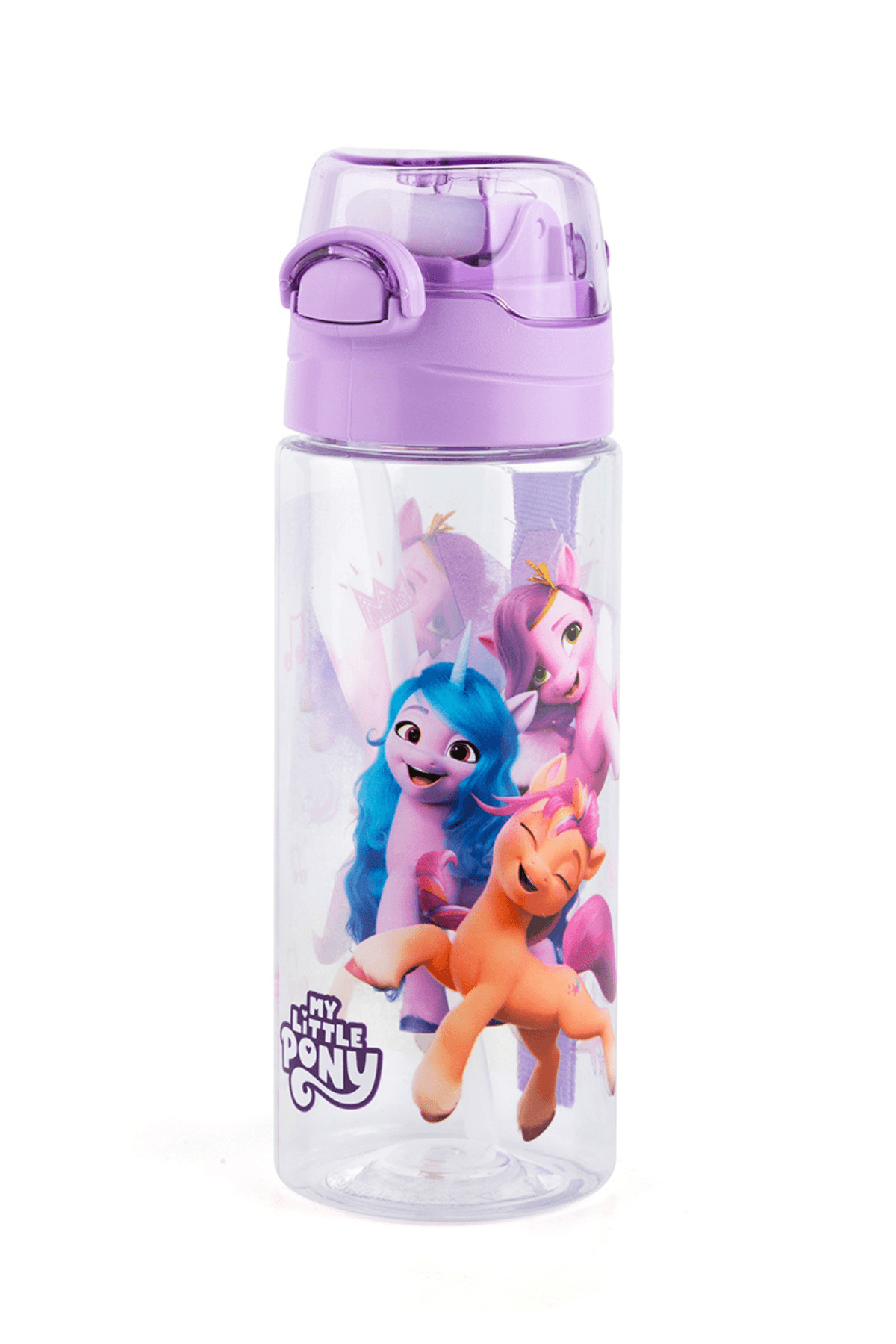 Lisanslı My Little Pony Pipetli 500 ml Çocuk Okul Matarası image