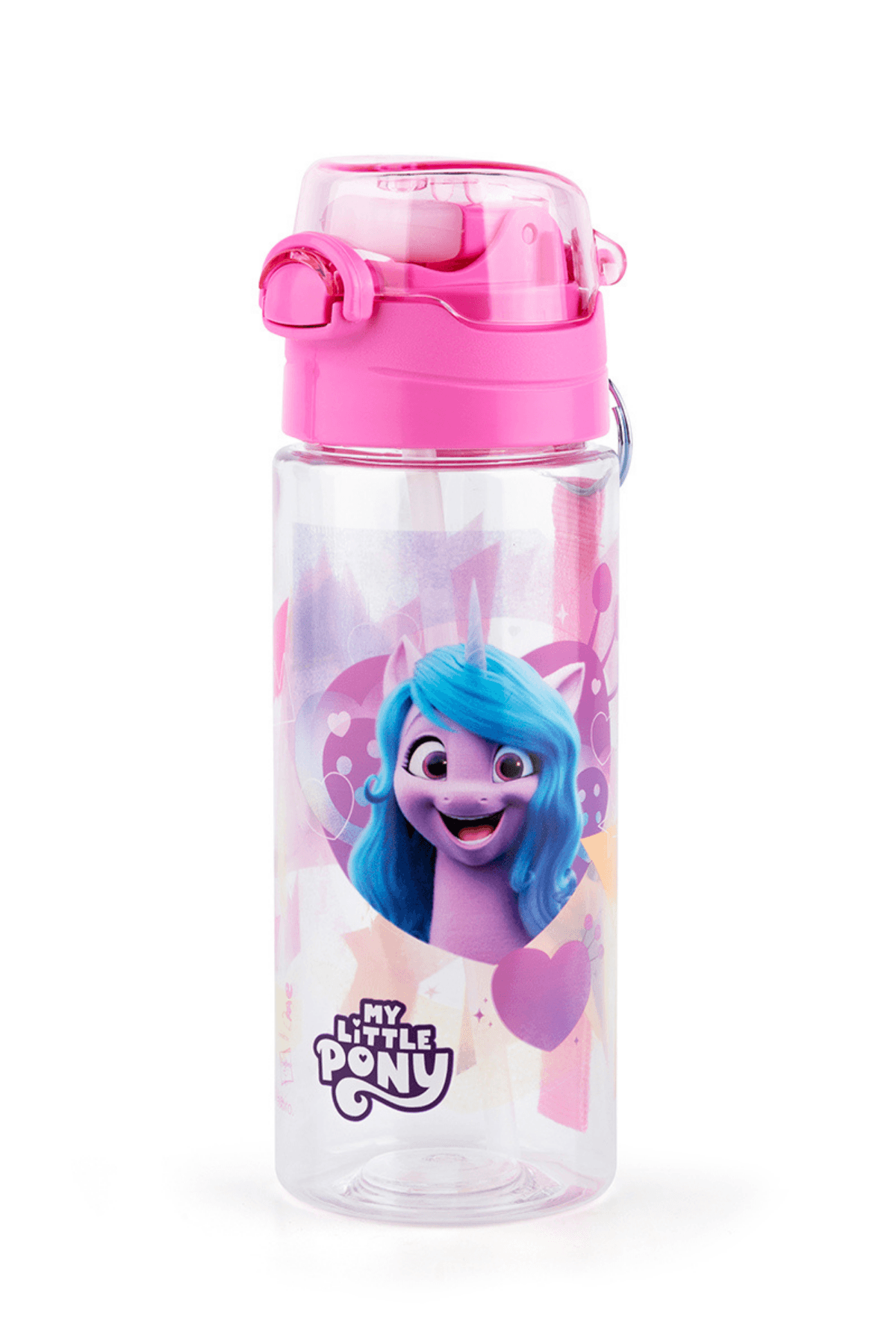 Lisanslı My Little Pony Karakterli Pipetli 500 ml Çocuk Okul Matarası image