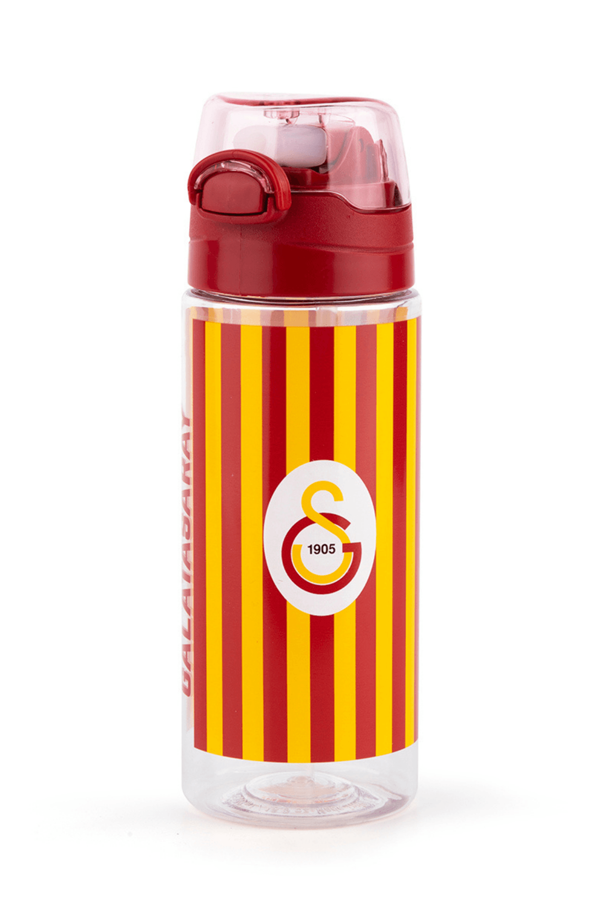 Lisanslı Galatasaray 500 ml Pipetli Sarı Kırmızı Çocuk Okul Matarası image