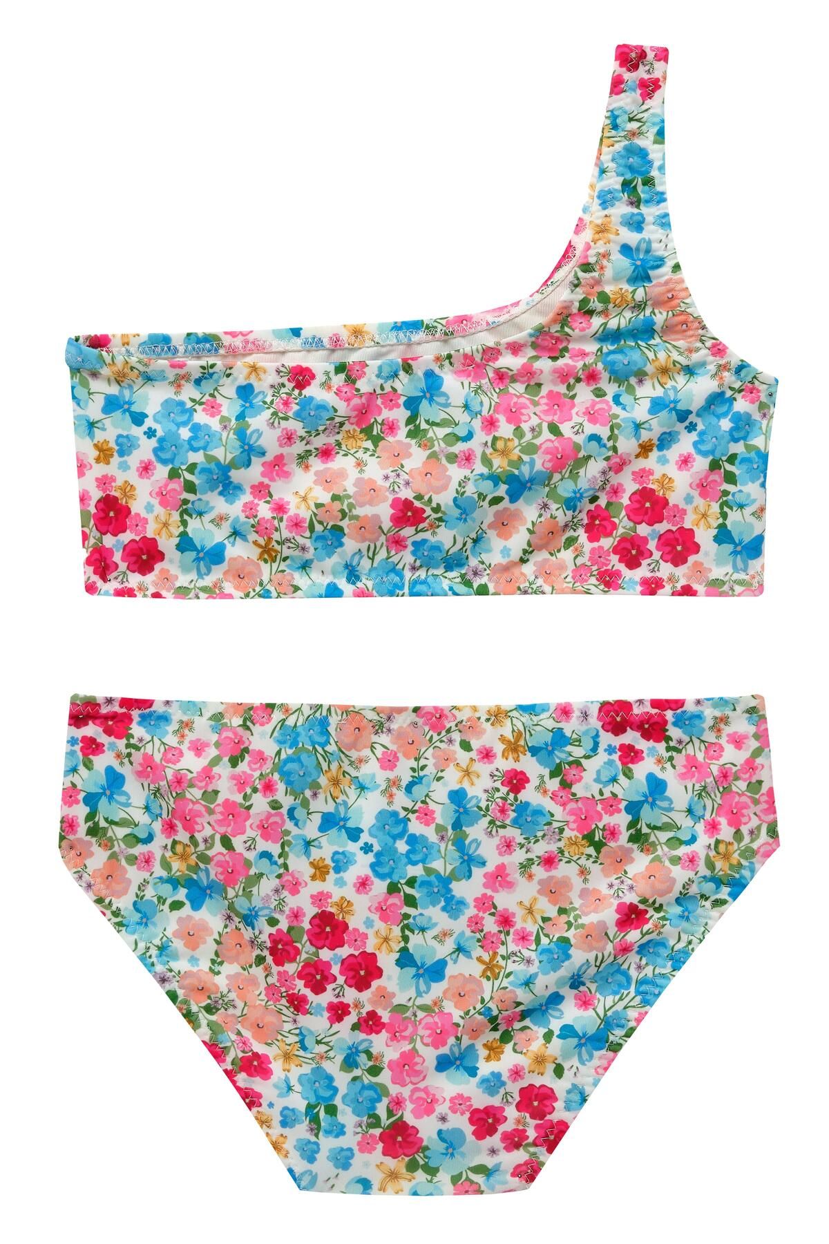 Fresh Tek Omuz Kız Çocuk Mayo 5210