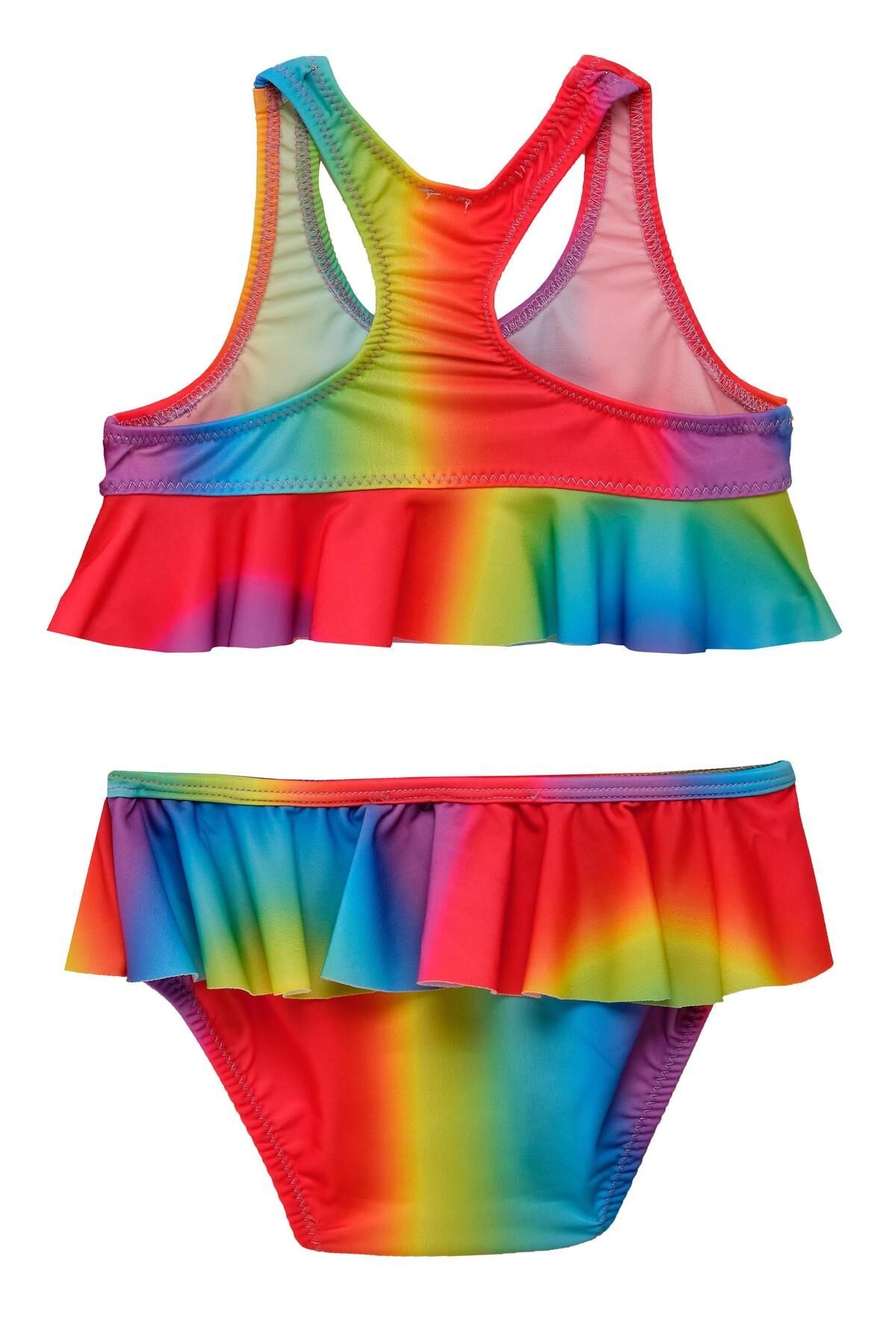 Hobart Kız Bbek Fırfır Detaylı Bikini 5104