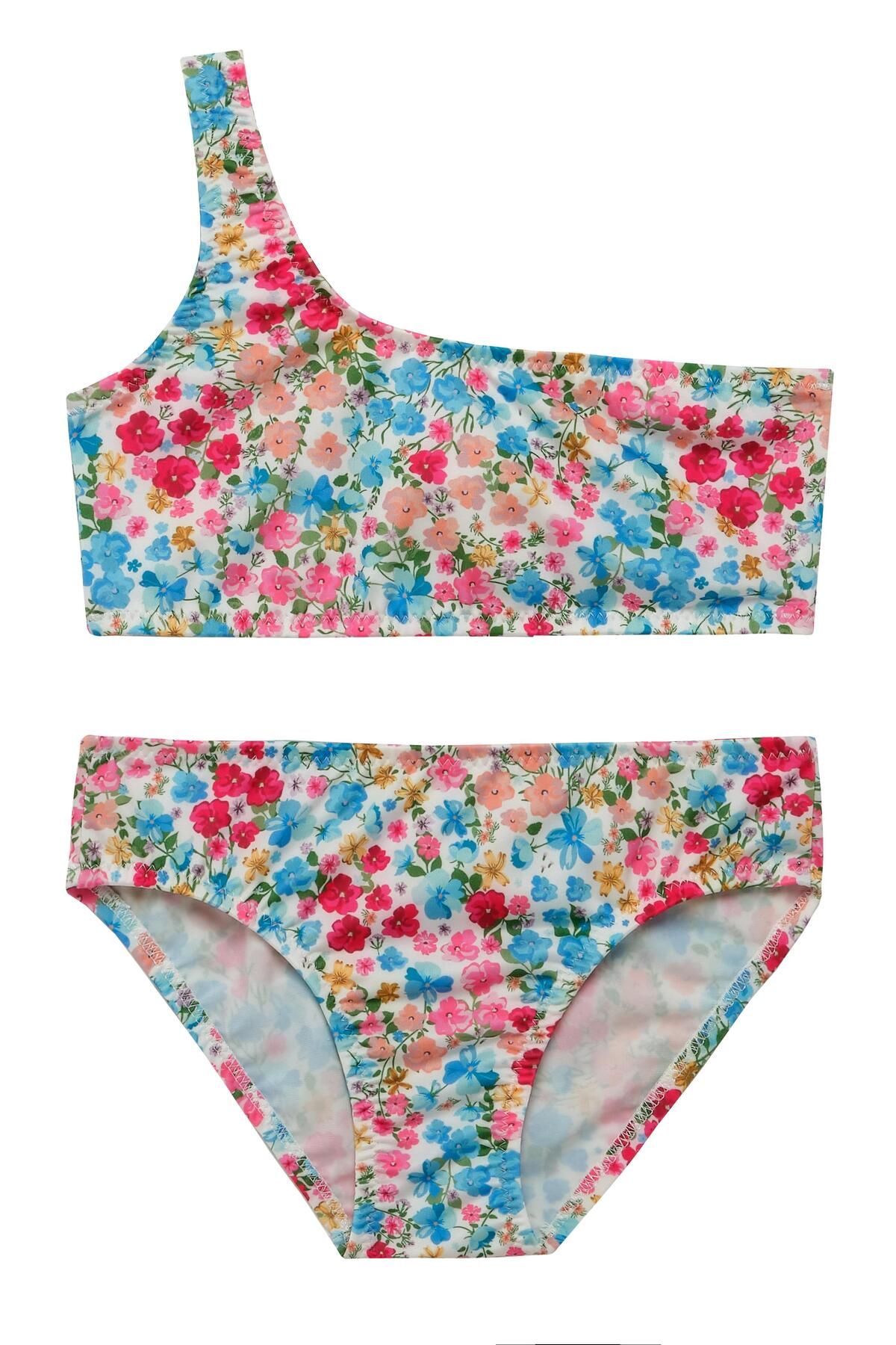 Fresh Tek Omuz Kız Çocuk Mayo 5210