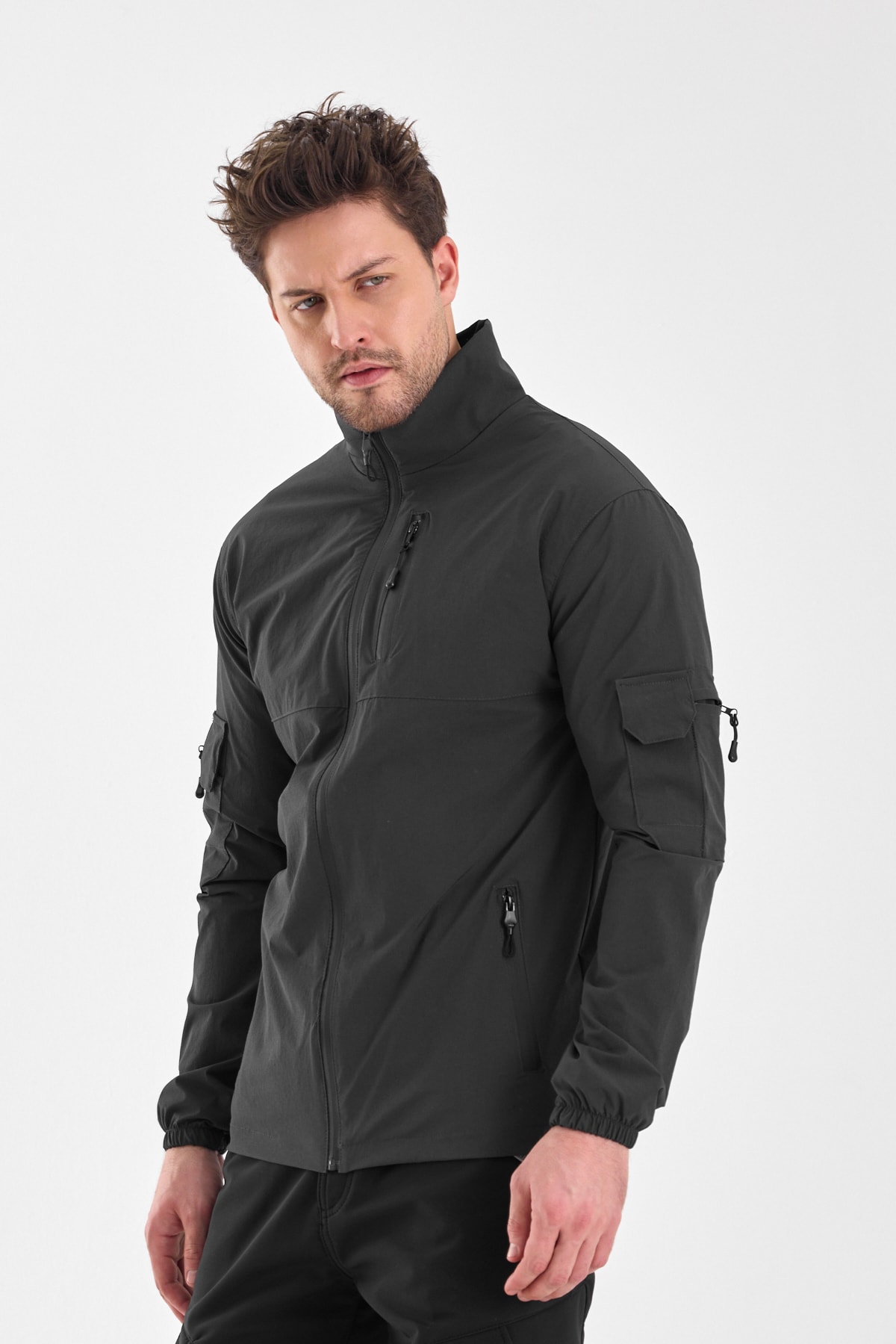 Erkek Mevsimlik Outdoor Taktik Mont 