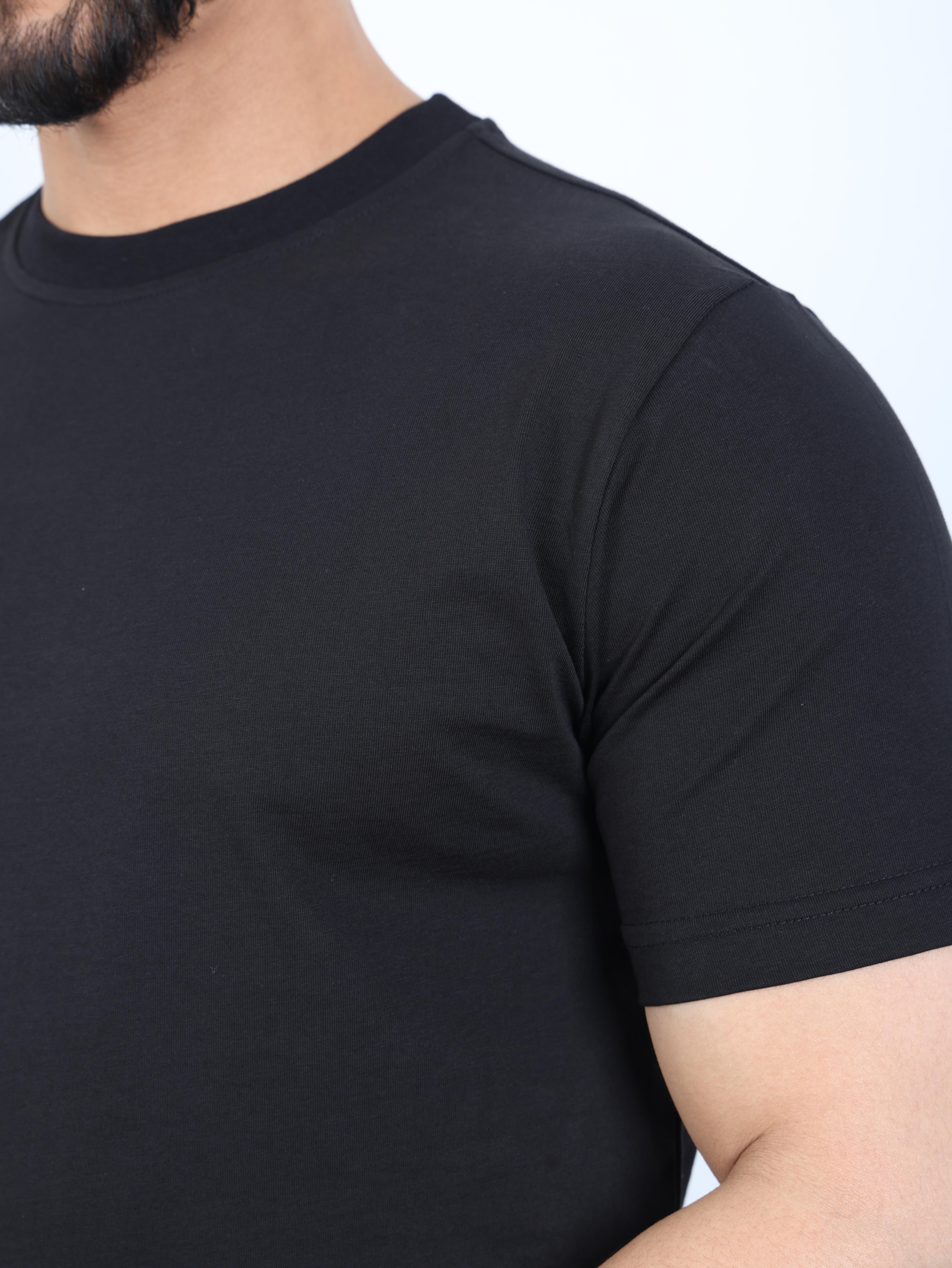 Erkek Relaxed Fit Bisiklet Yaka Basic Tişört