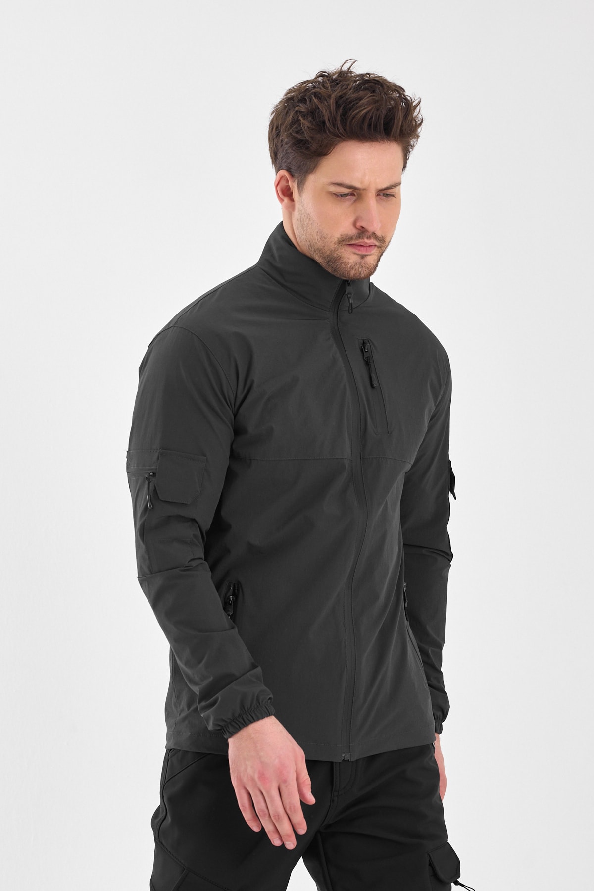 Erkek Mevsimlik Outdoor Taktik Mont 