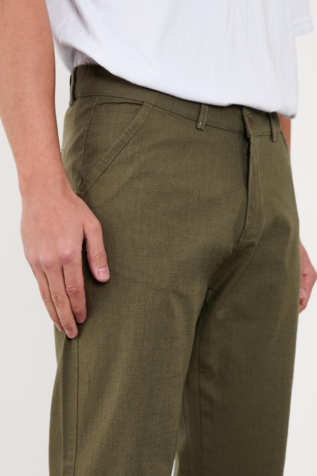 Erkek Keten Pantolon