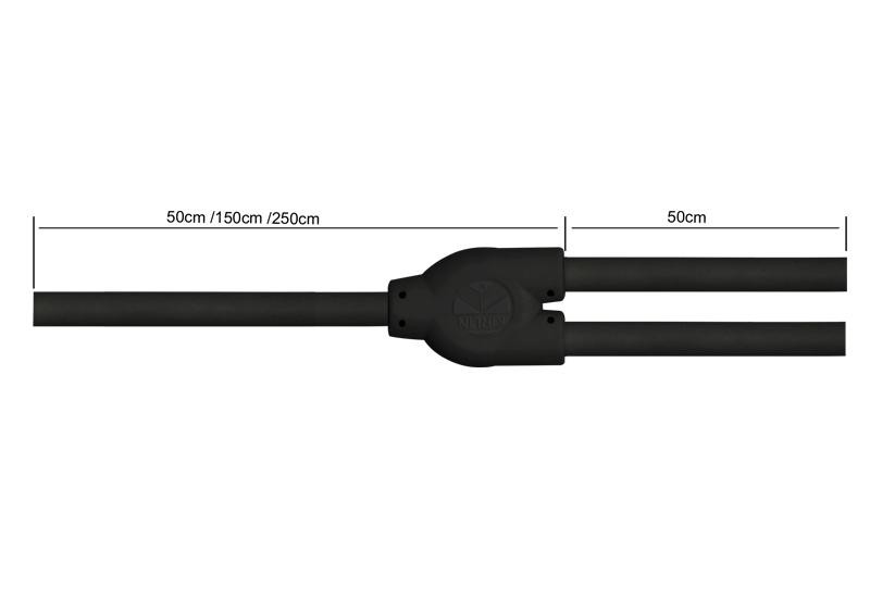 KIRLIN LGY364L2MBK 2M RCA-3.5MM