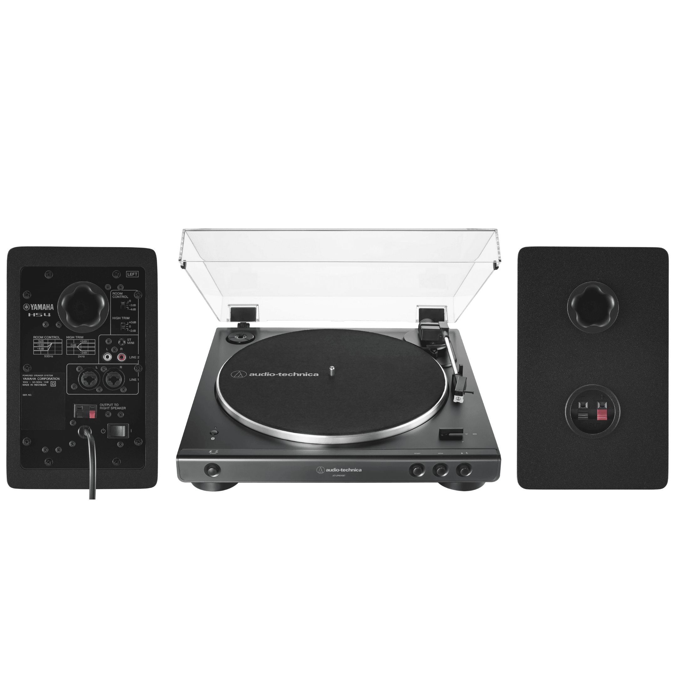 AUDIO TECHNICA AT-LP60XBT / YAMAHA HS-4