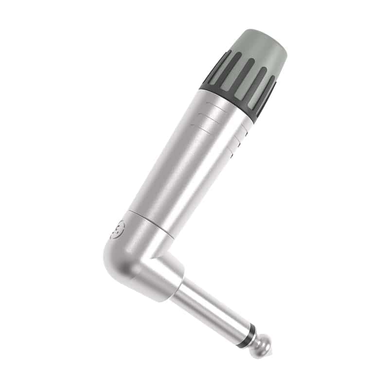jack MP2RX L Jack Konnektör | 6.3 mm Açılı Mono Jack