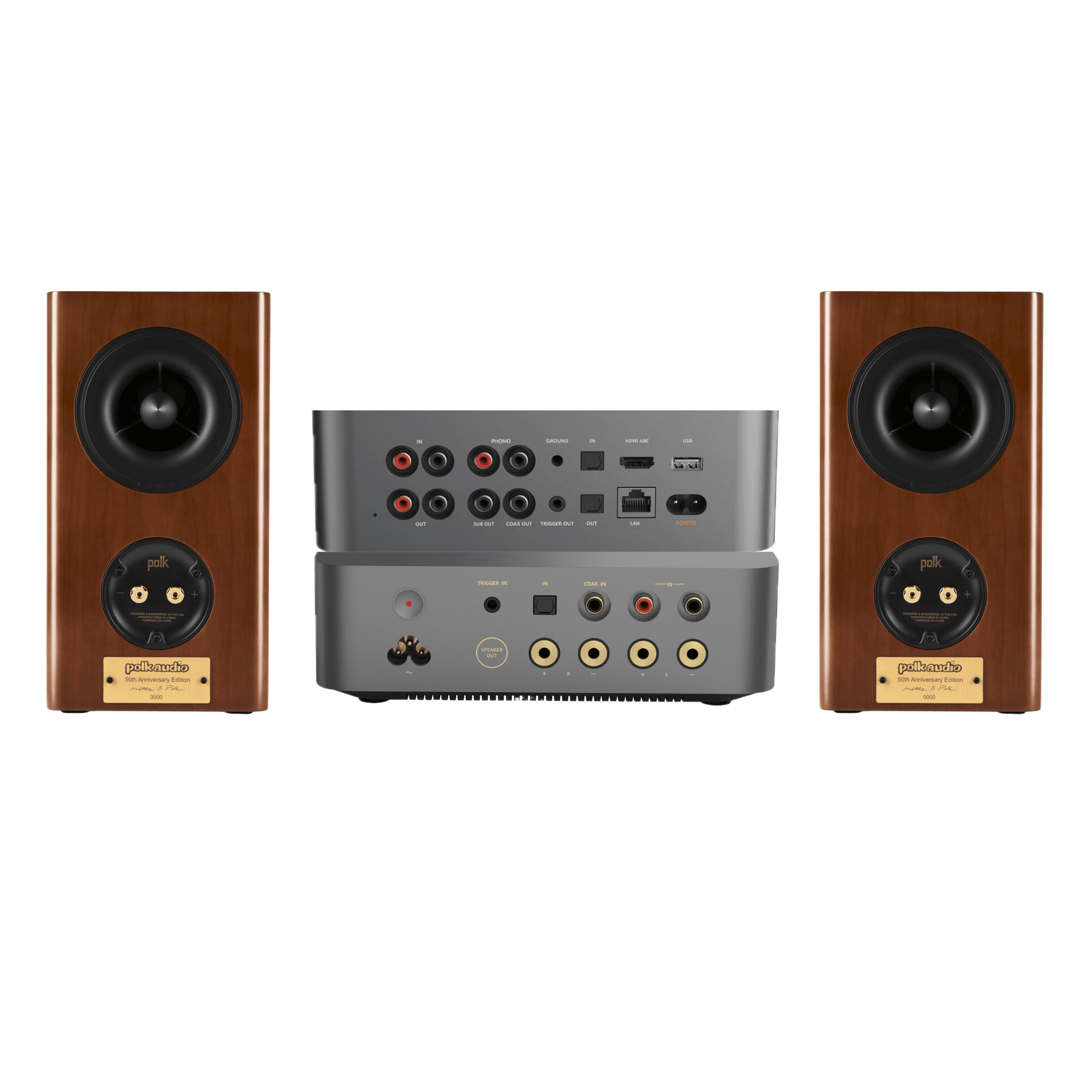WIIM VIBELINK AMP + WIIM ULTRA + POLK RESERVE R200AE 50TH AE SET
