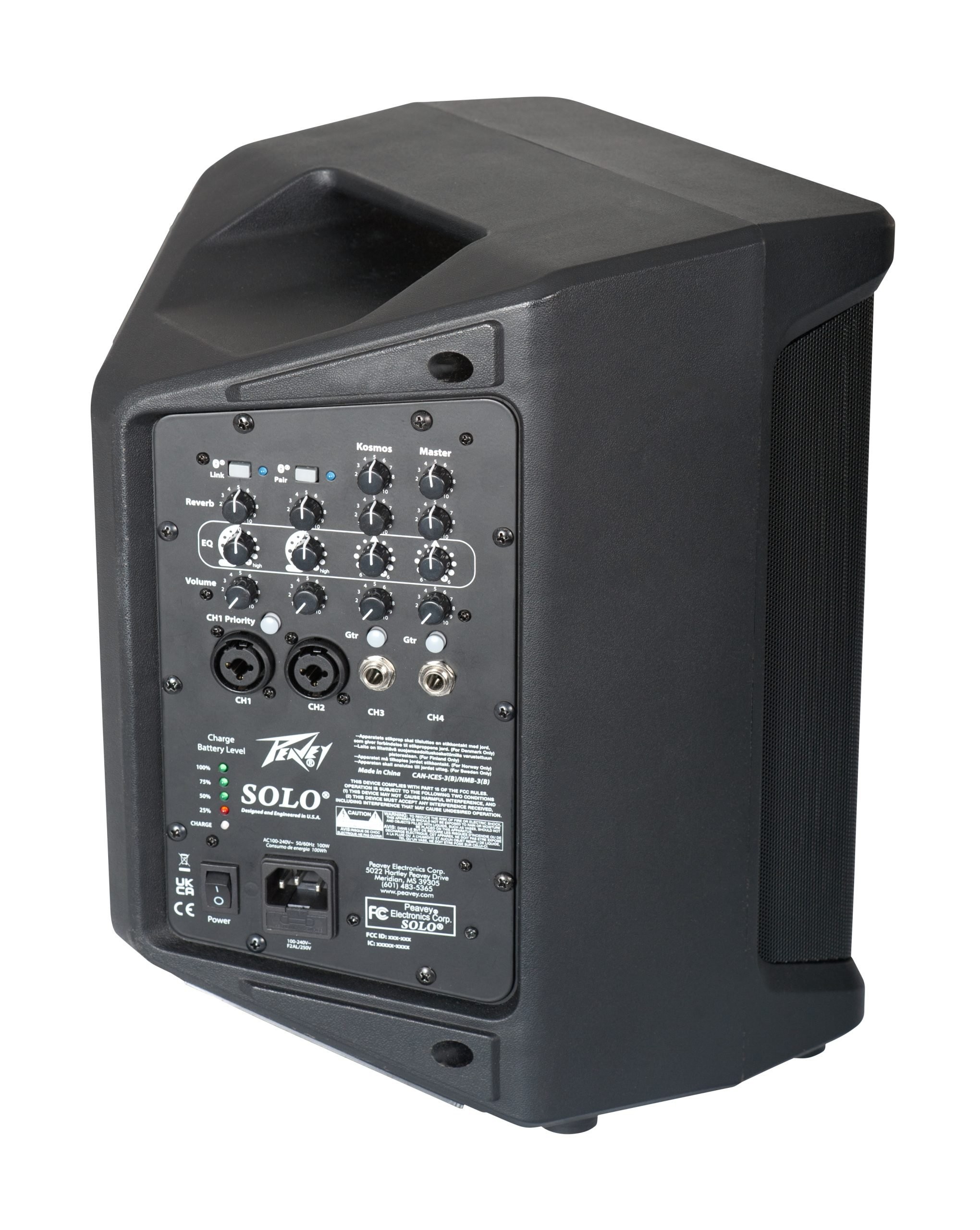 PEAVEY SOLO TAŞINABİLİR ŞARJLI HOPARLÖR