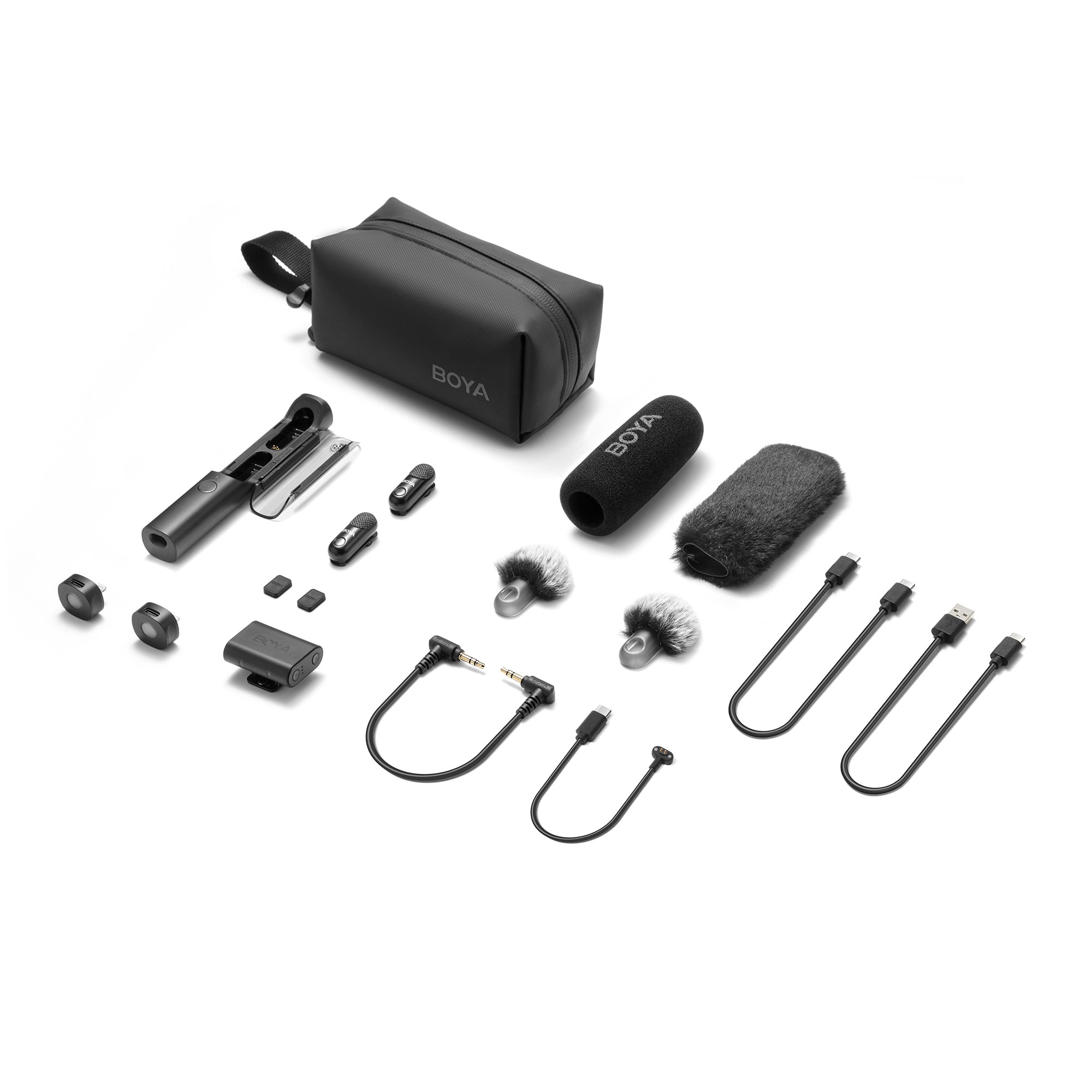 BOYA Magic (SKU-02) All-in-One Kablosuz Mikrofon Seti