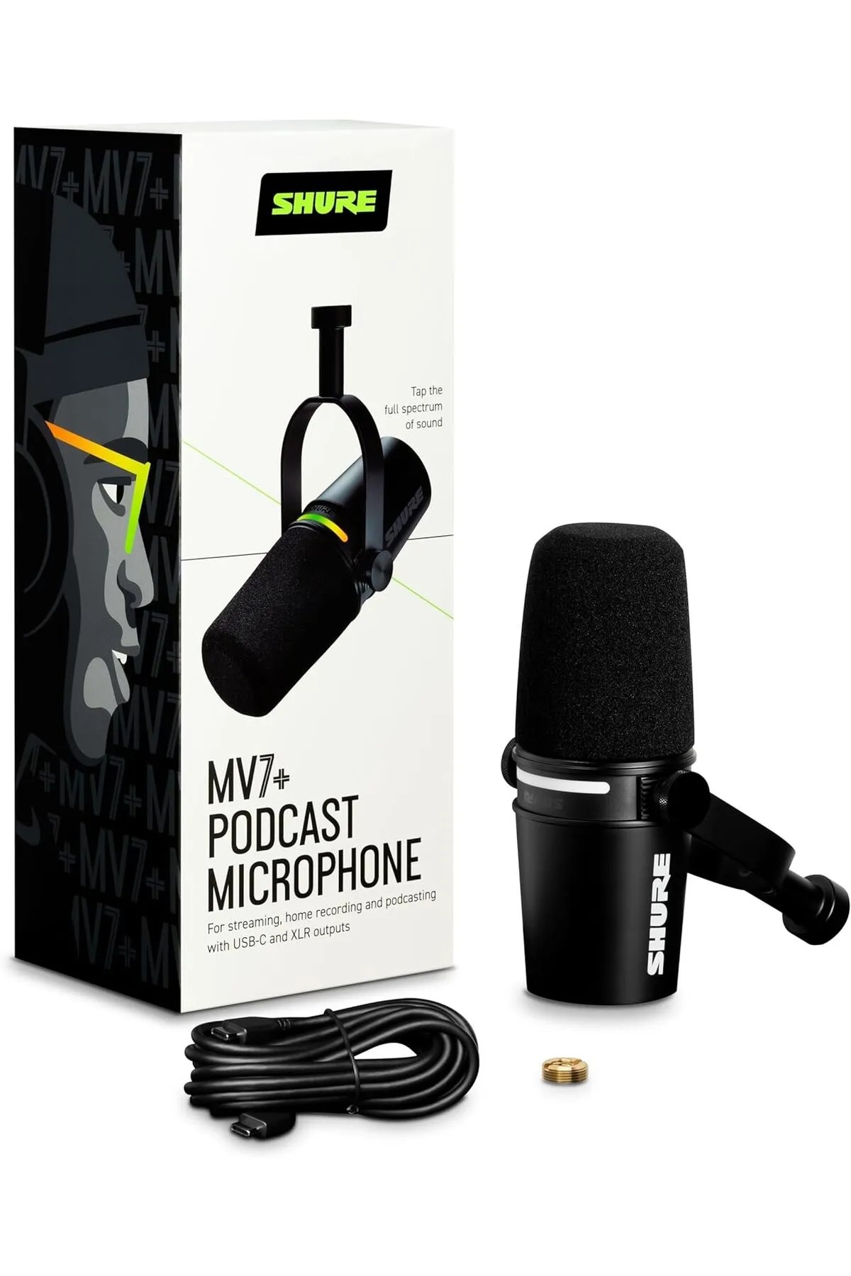 SHURE MV7+