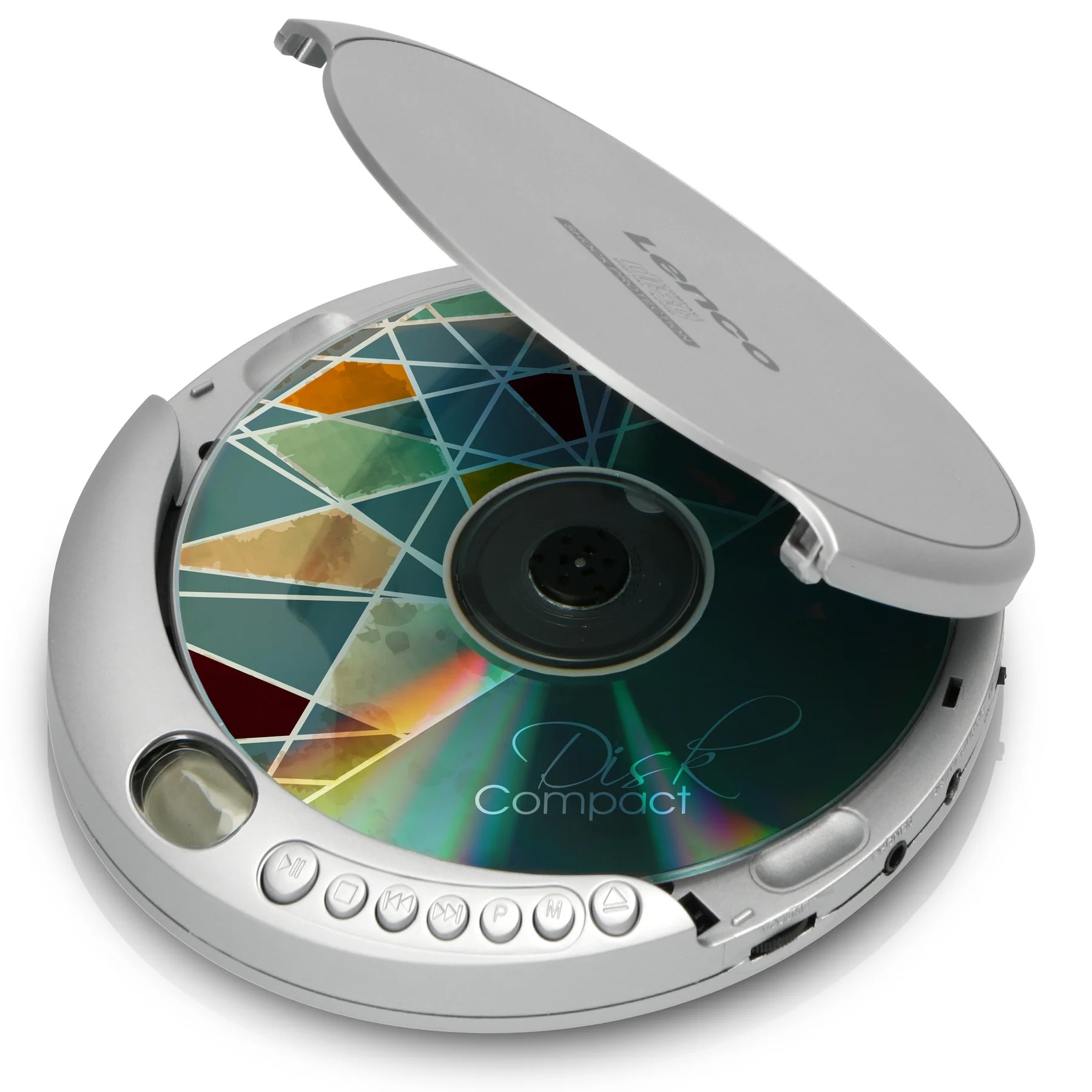 Lenco CD-201SI Gri Discman | Taşınabilir CD Çalar