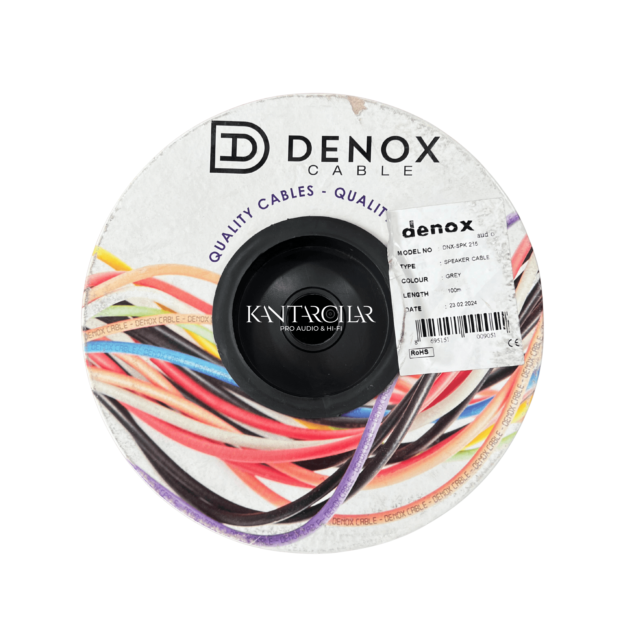 2x1.5 Hoparlör Kablosu – DENOX DNX-SPK215 (Metre Fiyat)