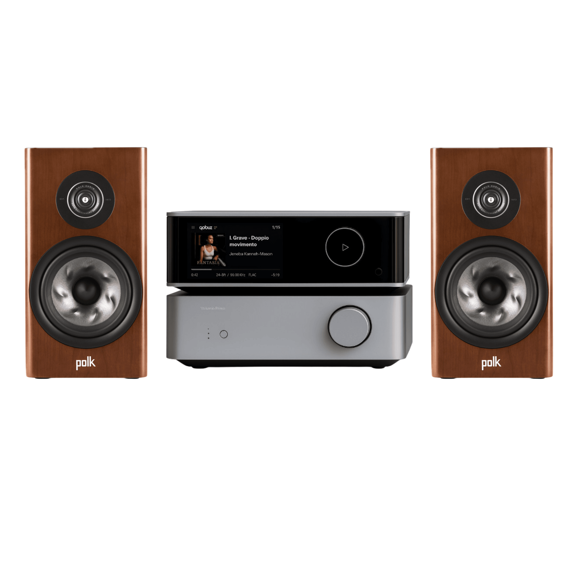 WIIM VIBELINK AMP + WIIM ULTRA + POLK RESERVE R200AE 50TH AE SET