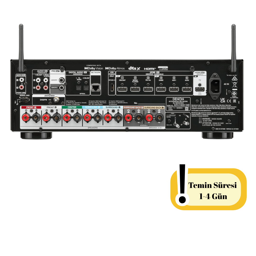 DENON AVR-X1800H DAB