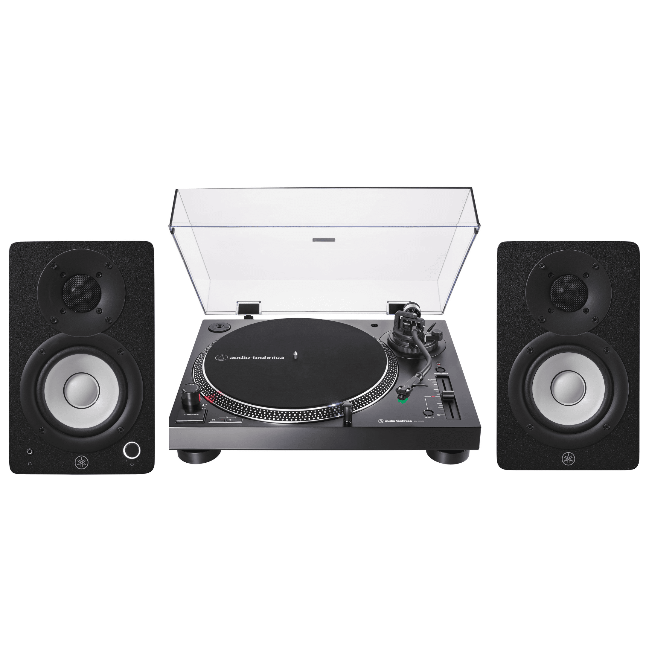 AUDIO TECHNICA AT-LP120XUSB-BK / YAMAHA HS-4