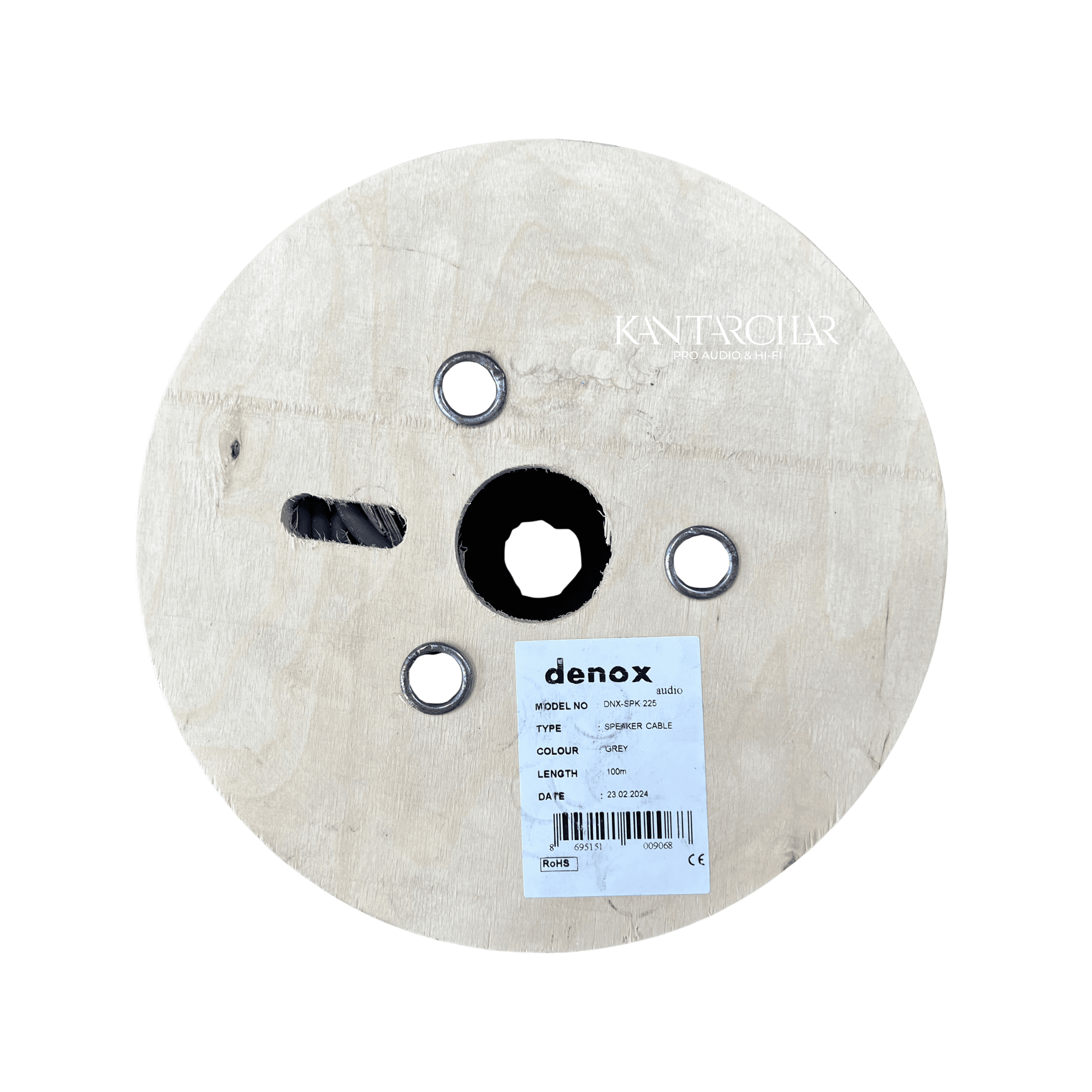 2x2 5 Hoparlör Kablosu – DENOX DNX-SPK225 (Metre Fiyat)