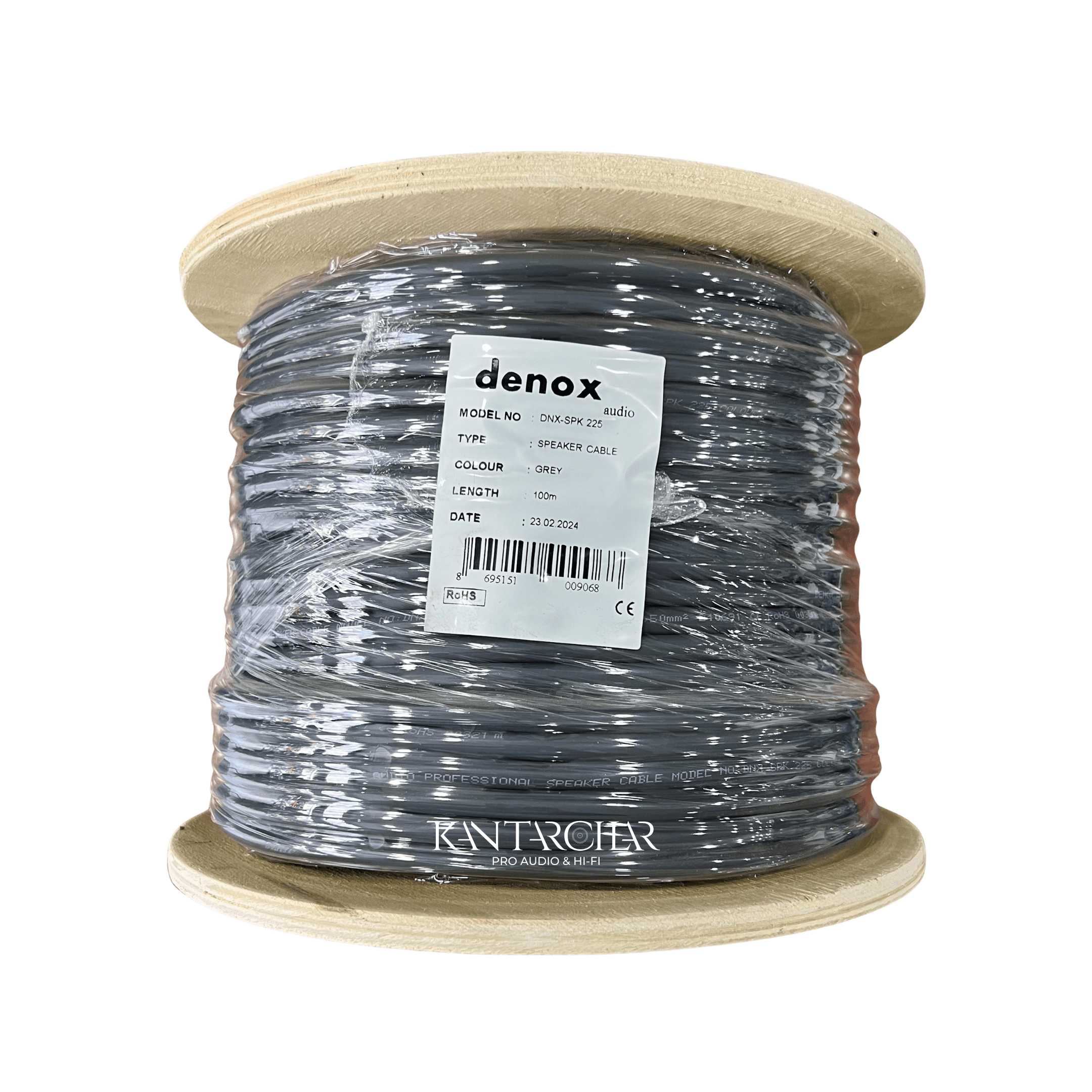 2x2 5 Hoparlör Kablosu – DENOX DNX-SPK225 (Metre Fiyat)