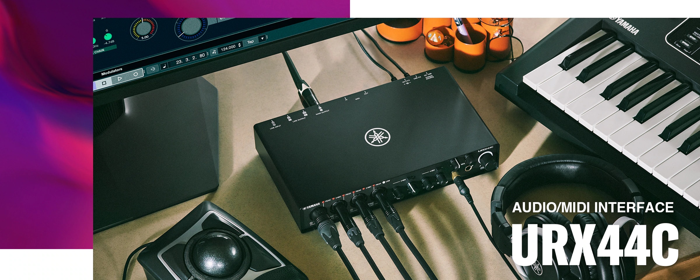 Yamaha URX44C 4 Kanal Ses Kartı