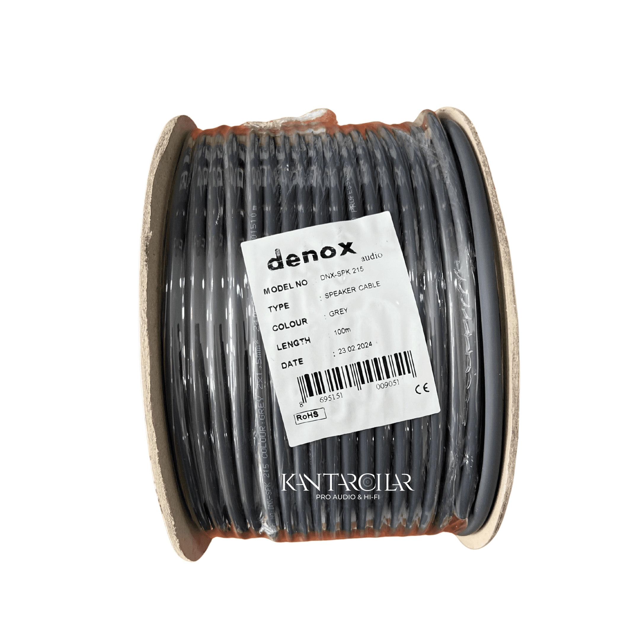 2x1.5 Hoparlör Kablosu – DENOX DNX-SPK215 (Metre Fiyat)