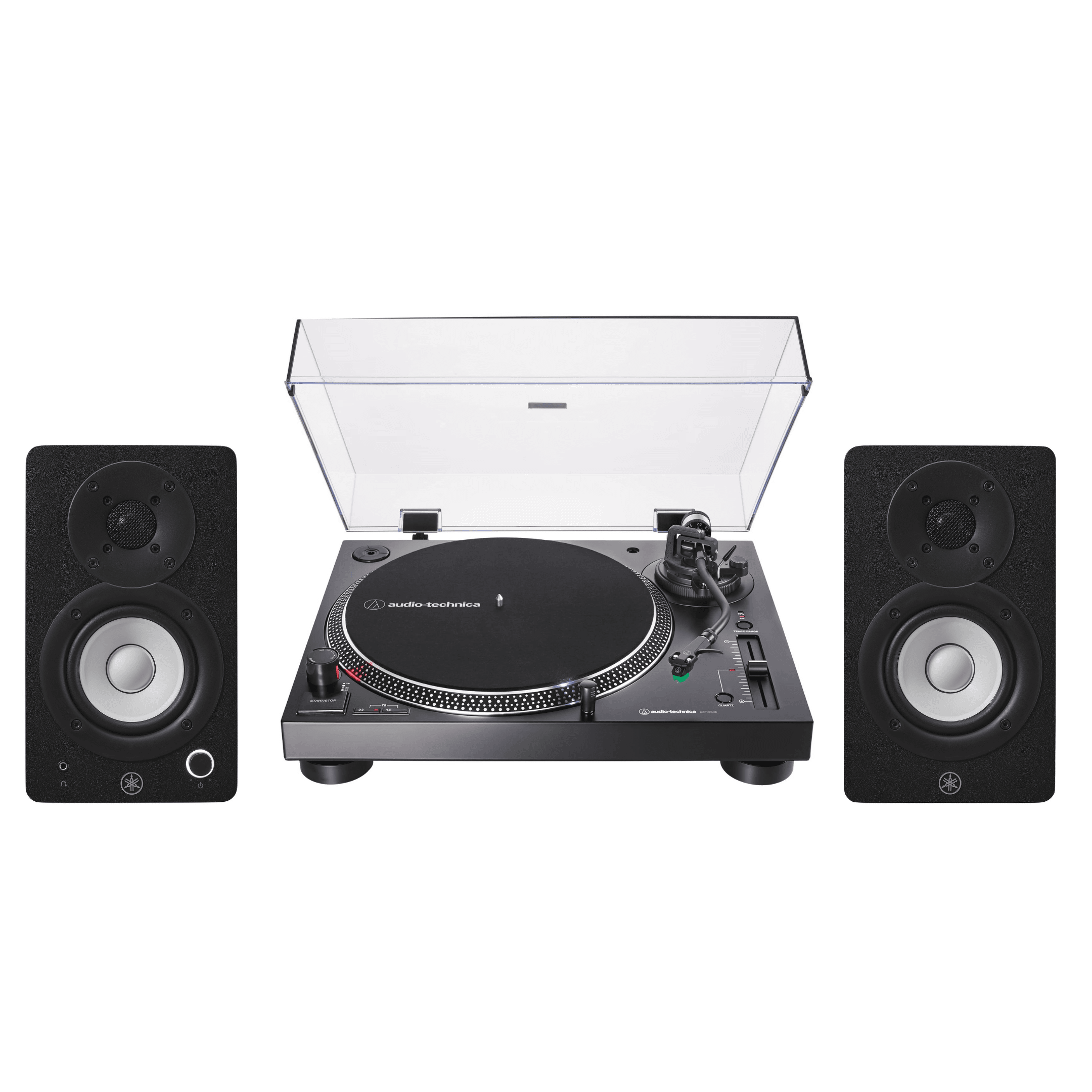 AUDIO TECHNICA AT-LP120XUSB-BK / YAMAHA HS-3