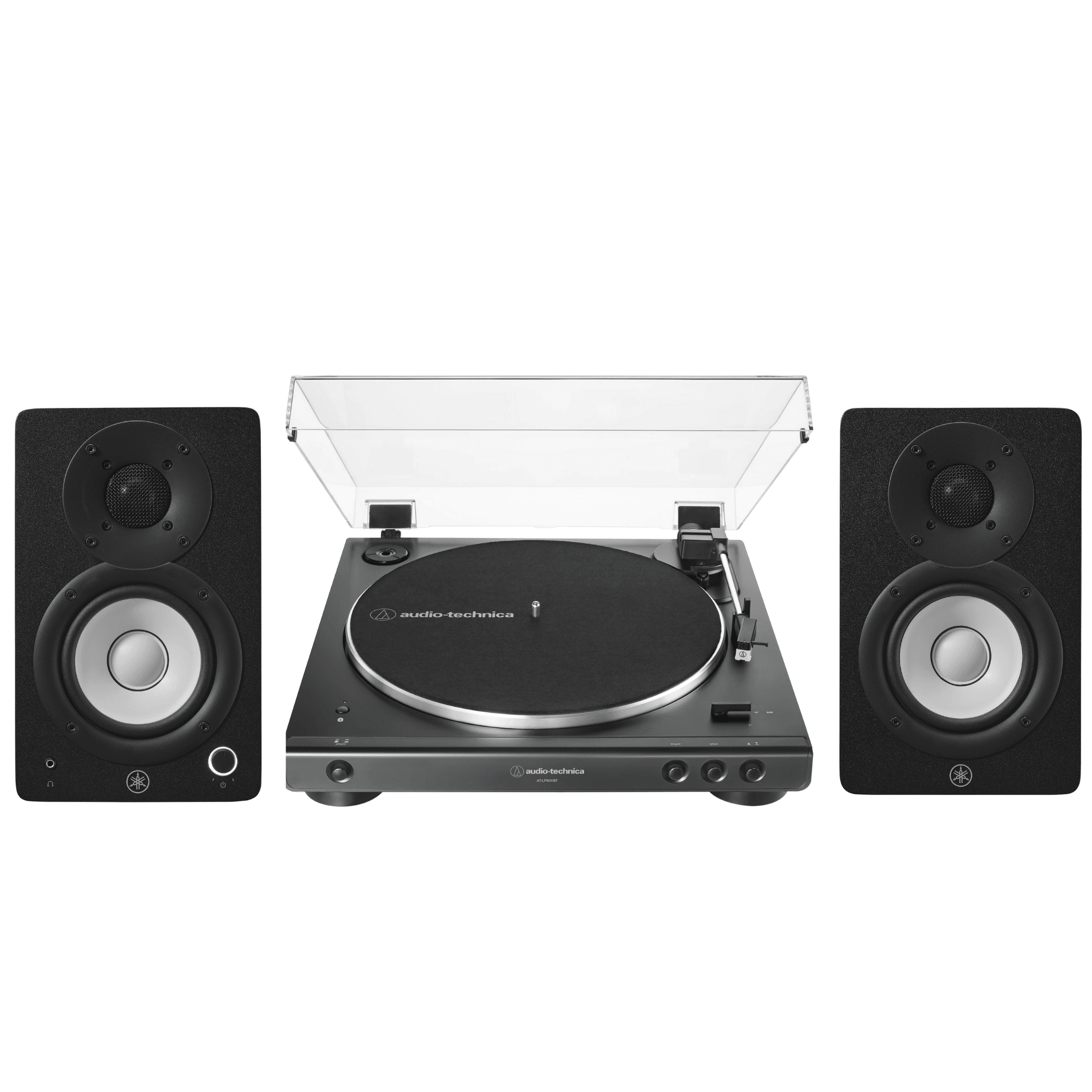 AUDIO TECHNICA AT-LP60XBT / YAMAHA HS-4