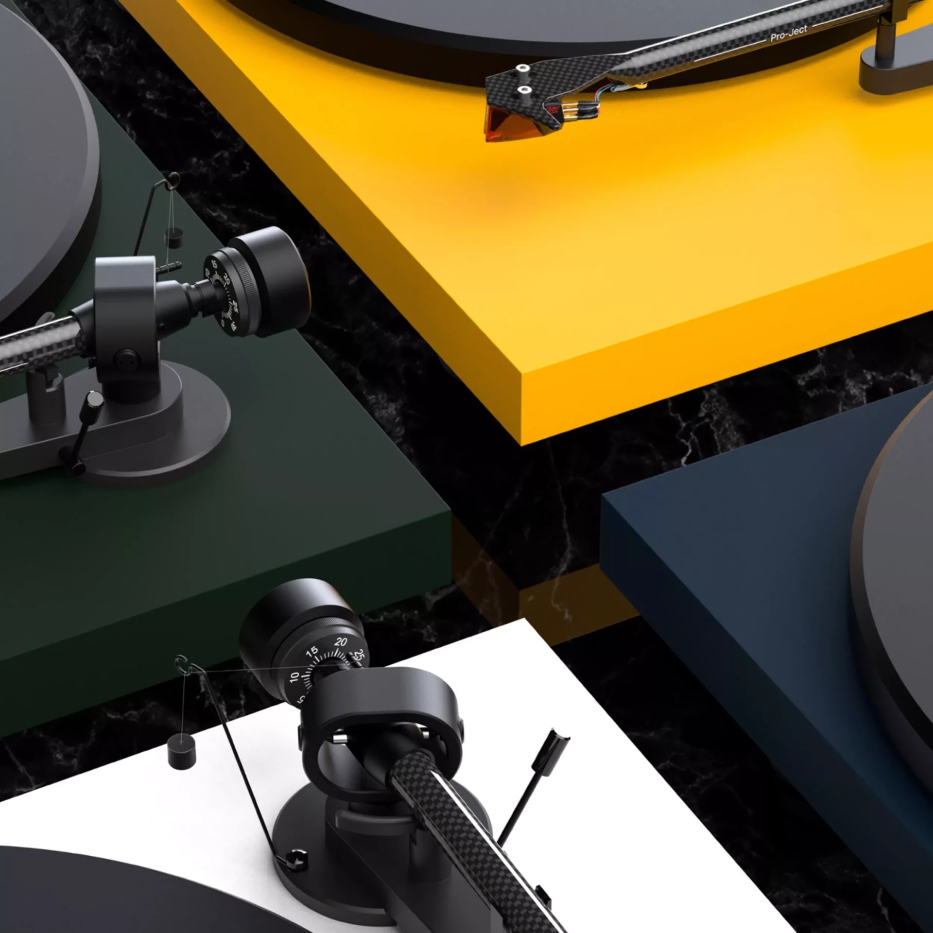 Pro-Ject Debut Carbon EVO Mat Yeşil