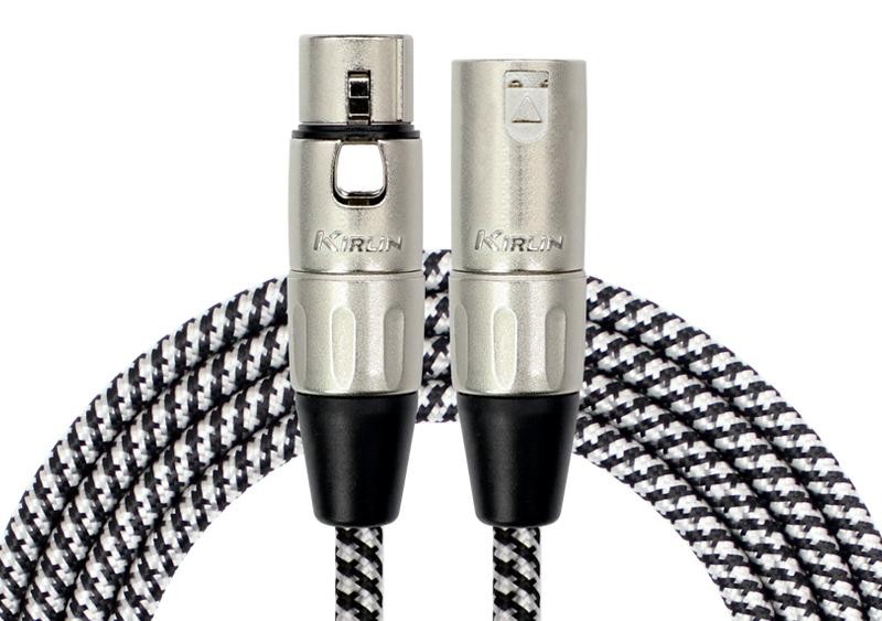 KIRLIN MW4803MBKB 3M XLR F - XLR M